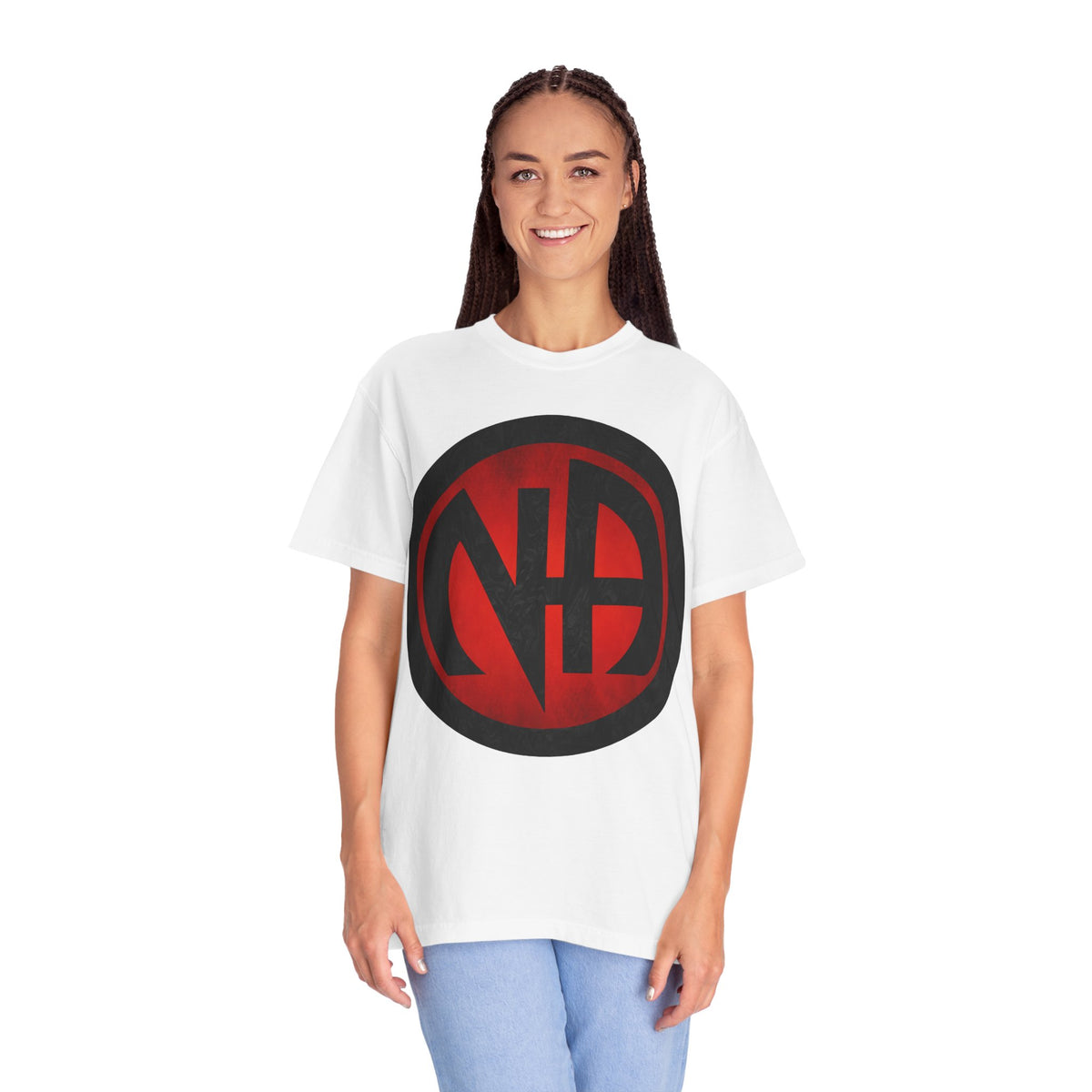 Narcotics Anonymous NA Logo – Red & Black Recovery Symbol Art T-Shirt, Recovery T-Shirt