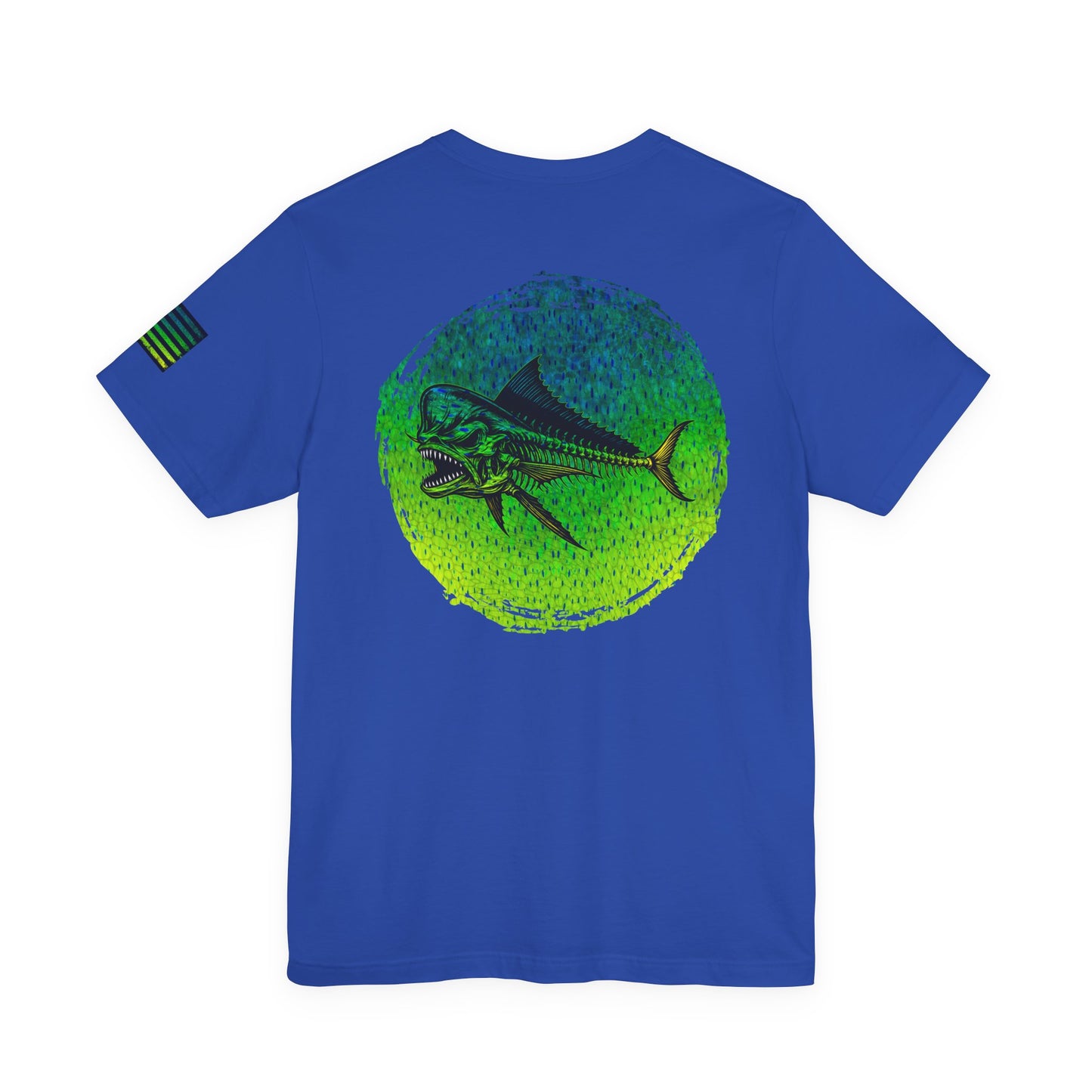 The Mahi Mahi Grunge Tee, Patriotic USA Shirt, Vintage American Flag
