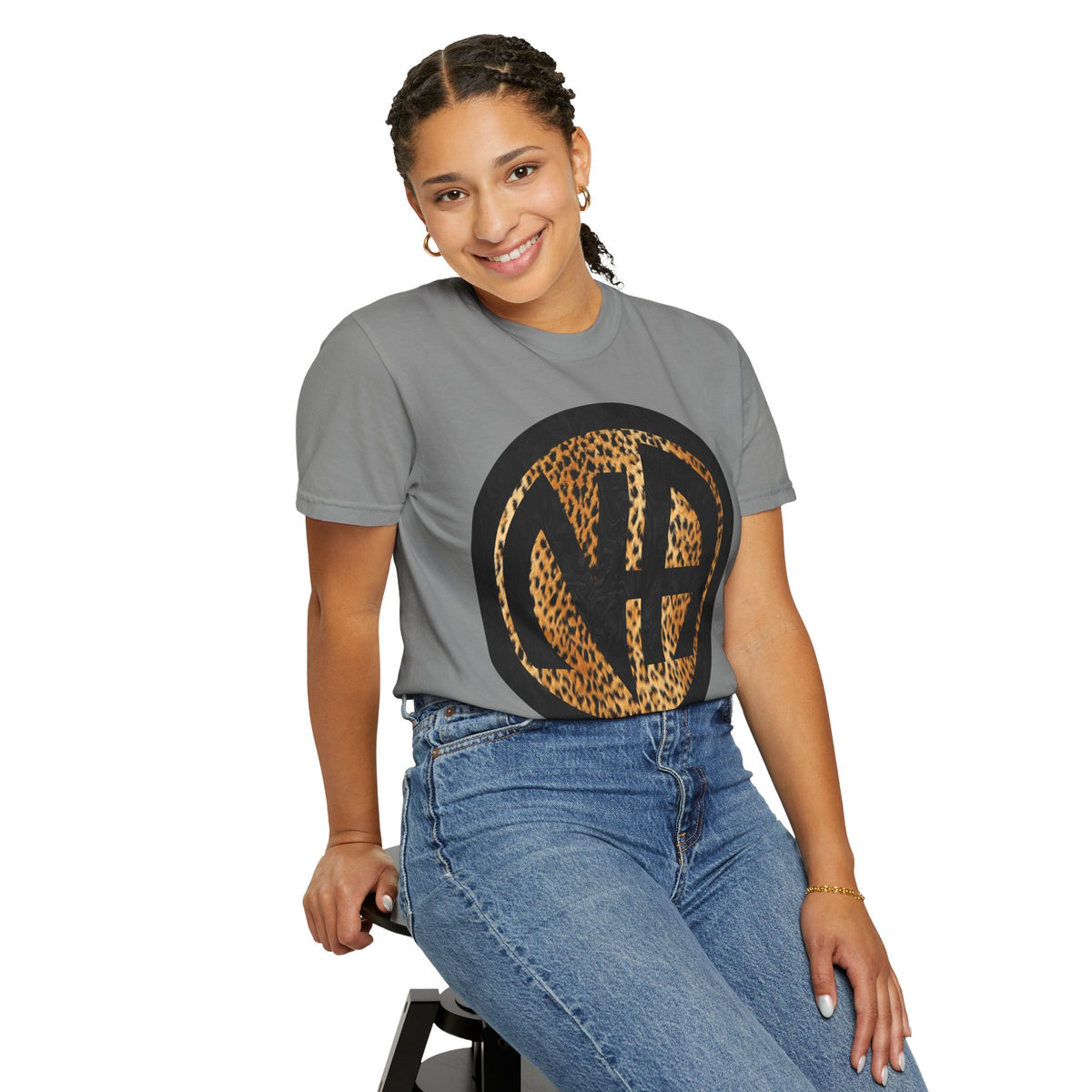 Narcotics Anonymous NA Logo – Leopard Print Recovery Symbol Art T-Shirt, Recovery T-Shirt