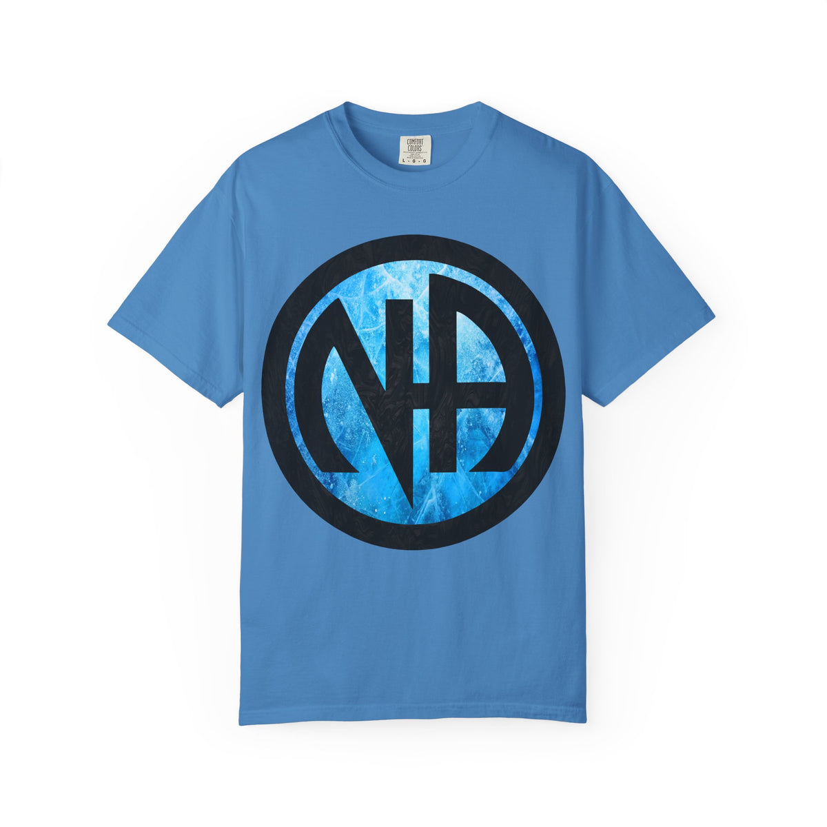 Narcotics Anonymous NA Logo – Blue Ice & Black Recovery Symbol Art T-Shirt, Recovery T-Shirt