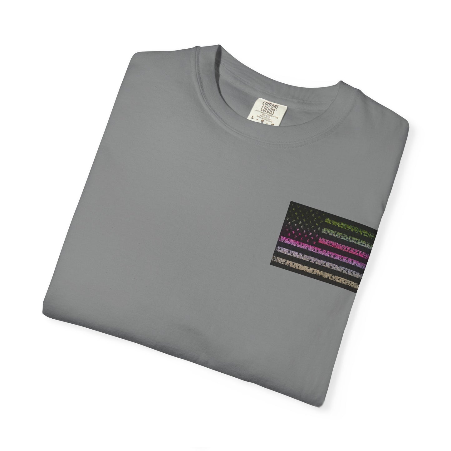 Trout Life T-Shirt — Fishing Graphic Tee with Trout & American Flag