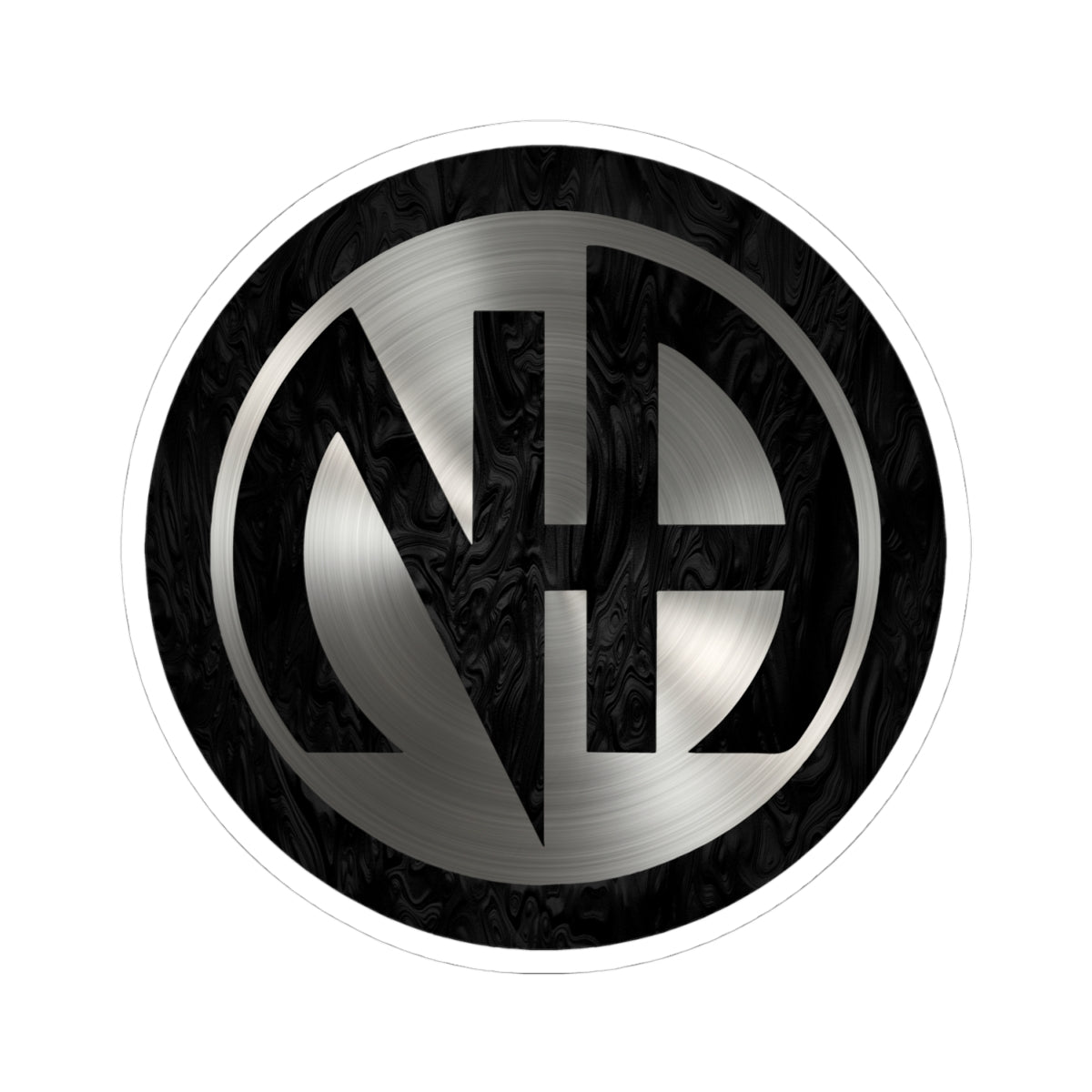 Metal Narcotics Anonymous Symbol Sticker – Bold Recovery Support ArtKiss-Cut Stickers