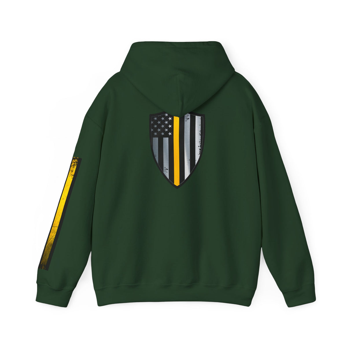 911 Dispatch Thin Yellow Line Hoodie - Dispatcher Support, Police Dispatcher Sweatshirt, Emergency Dispatcher Gift, First