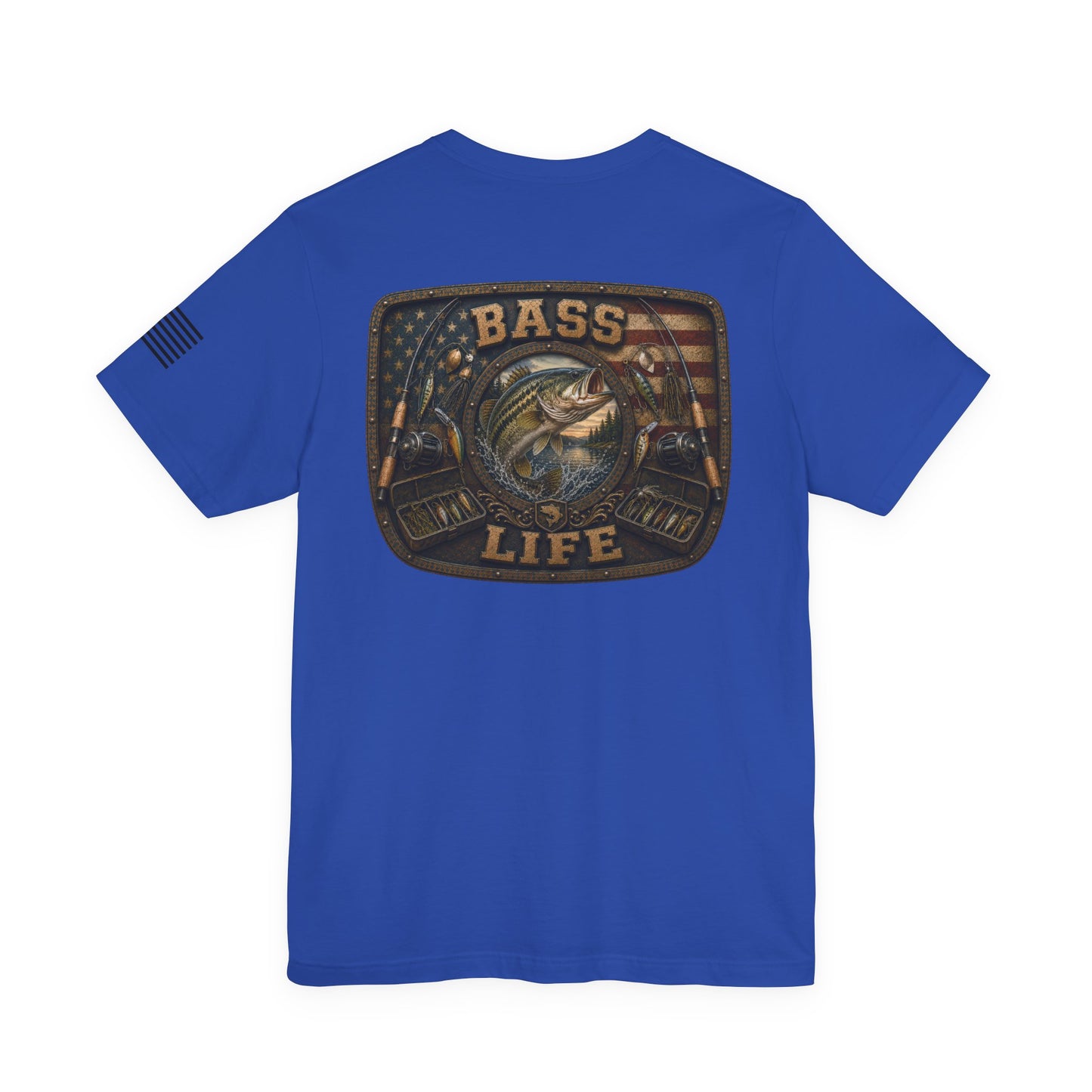 Bass Life Largemouth Bass Fishing T-Shirt – WRAEVN OUTDOORS Angler Tee