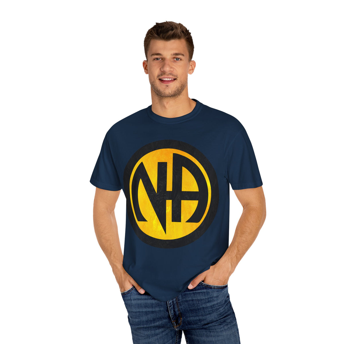 Narcotics Anonymous NA Logo – Yellow & Black Recovery Symbol Art T-Shirt, Recovery T-Shirt