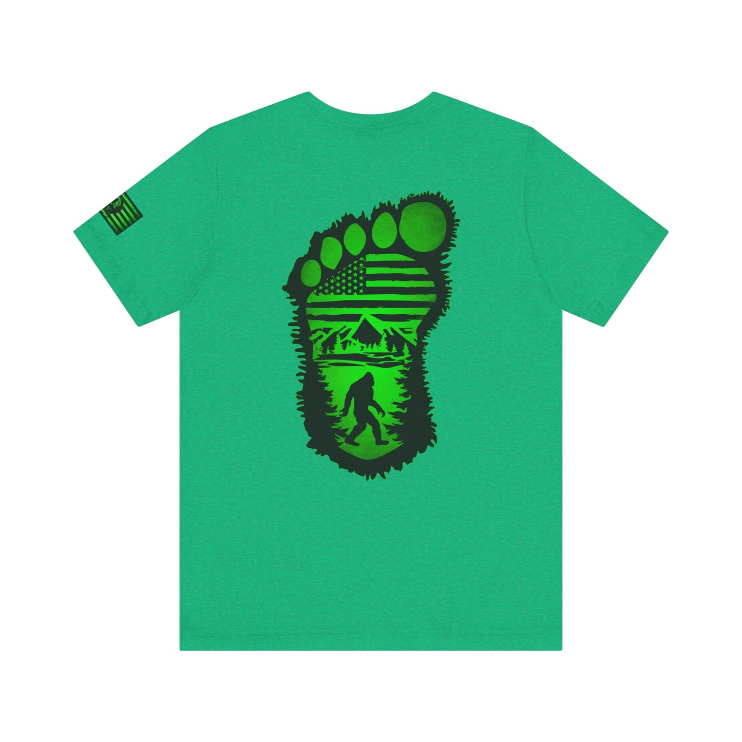 Bigfoot Adventure Tee, Unisex Graphic Tee, Nature Lovers Shirt, Hiking Outfit, Outdoor Exploration Clothing
