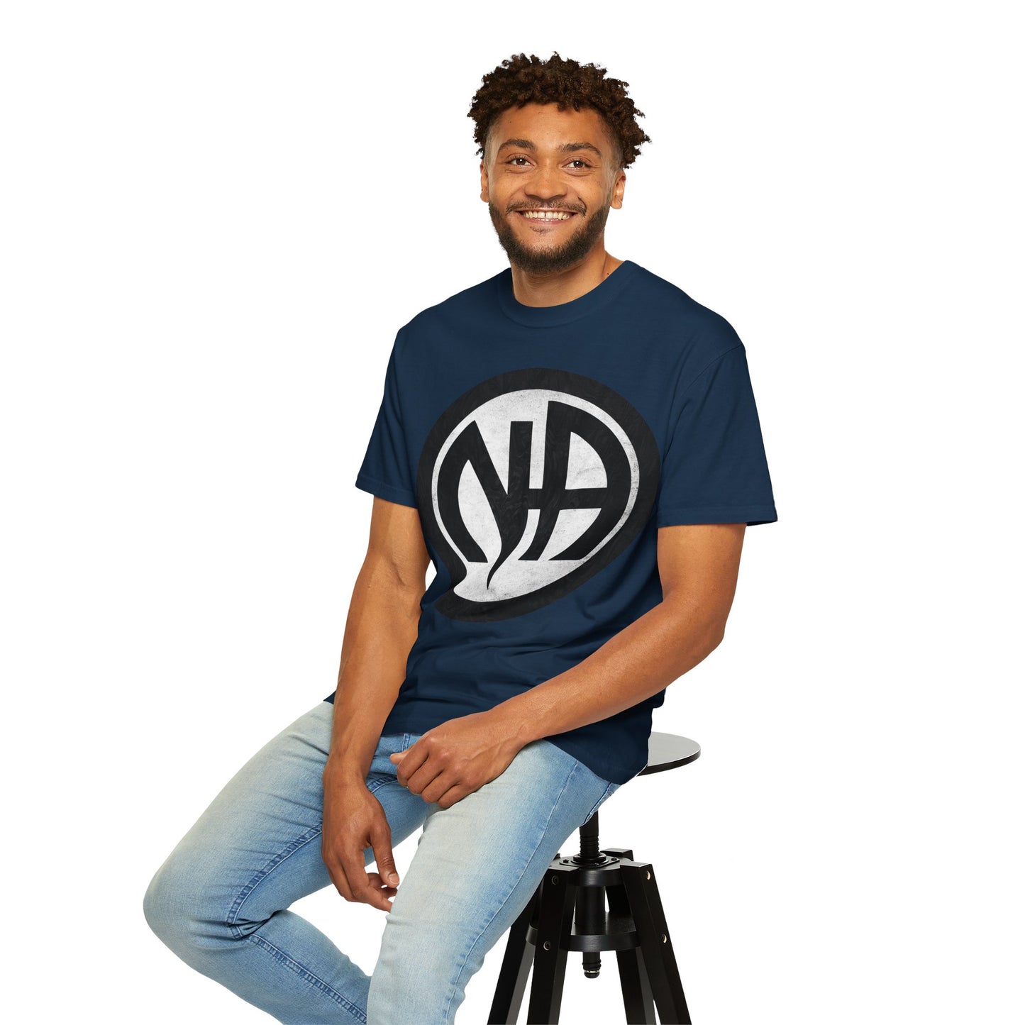 Narcotics Anonymous NA Logo – White & Black Recovery Symbol Art T-Shirt, Recovery T-Shirt