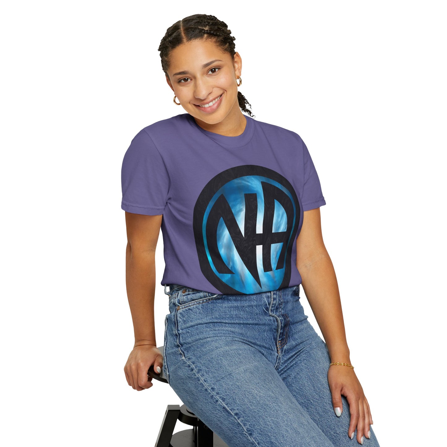 Narcotics Anonymous NA Logo – Cloud & Black Recovery Symbol Art T-Shirt, Recovery T-Shirt