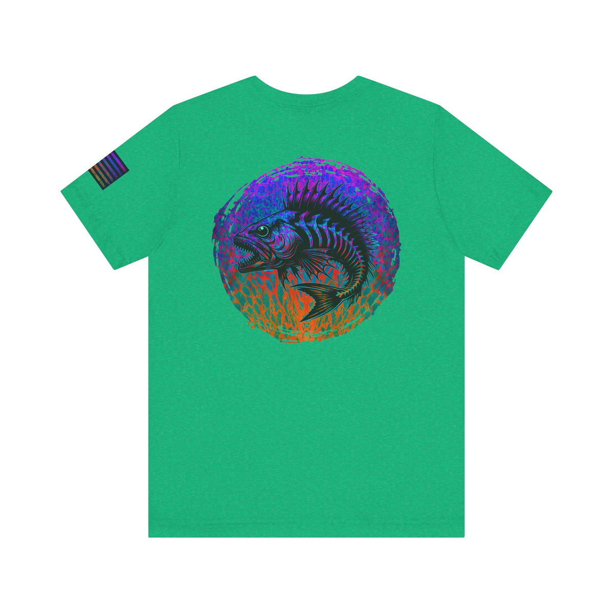 Parrot Fish Unisex Tee, Angler Fishing Shirt, Saltwater Fish Skin Top, Fishing Apparel, Ocean Lover Gift