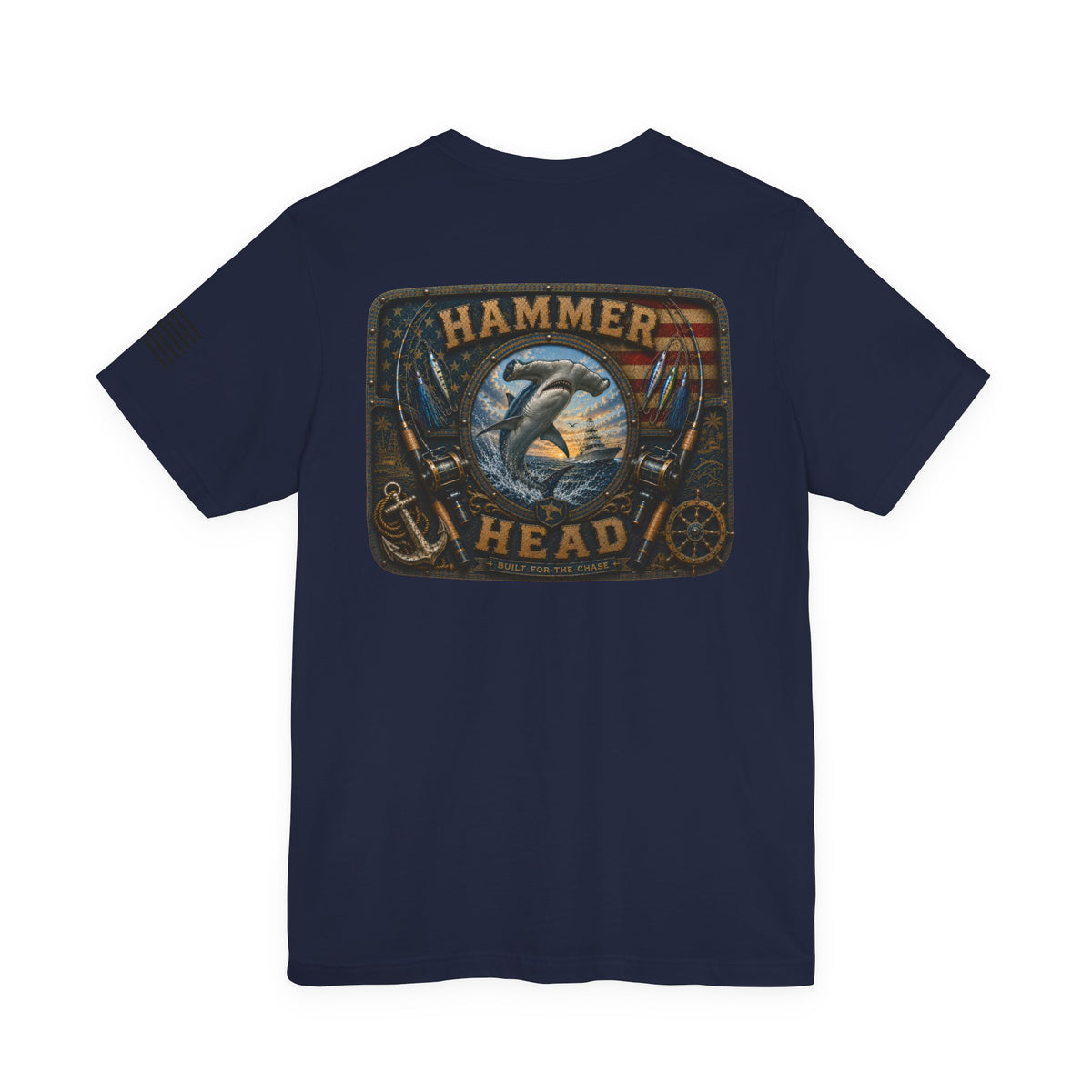 Hammerhead Life Shark Fishing T-Shirt – WRAEVN OUTDOORS Offshore Angler Tee