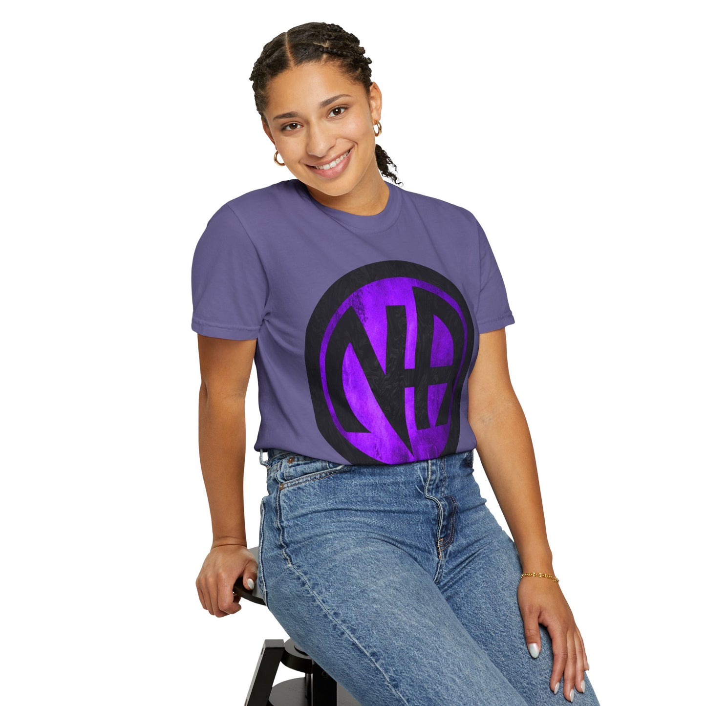 Narcotics Anonymous NA Logo – Purple & Black Recovery Symbol Art T-Shirt, Recovery T-Shirt