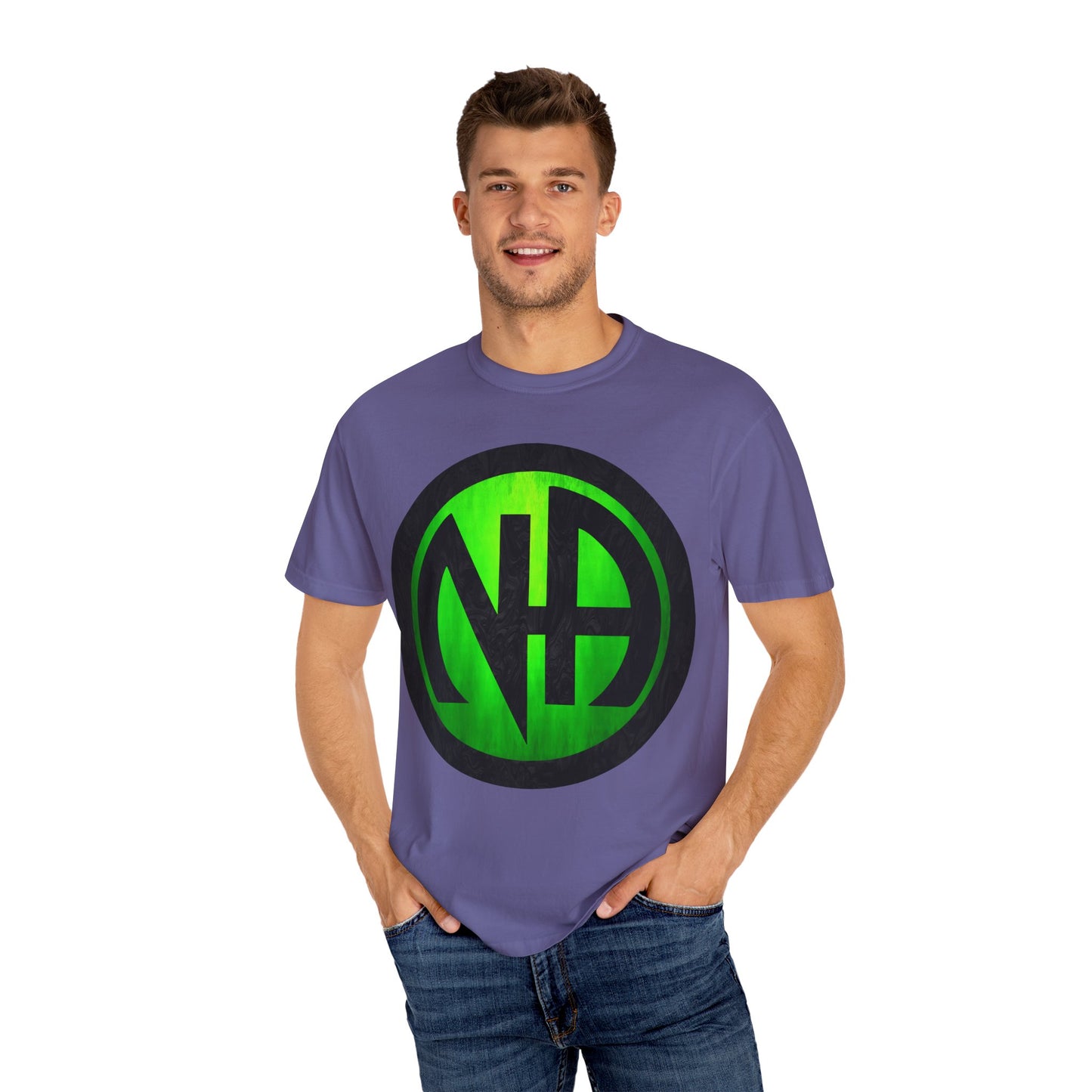 Narcotics Anonymous NA Logo – Green & Black Recovery Symbol Art T-Shirt, Recovery T-Shirt