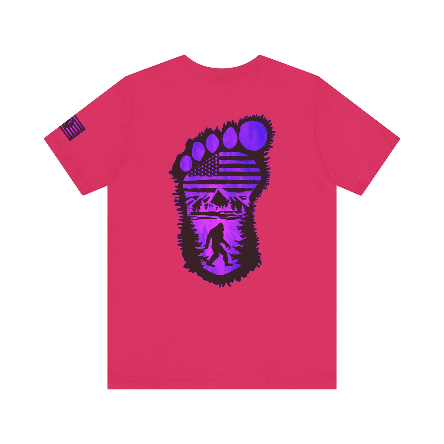 Bigfoot Adventure Unisex Tee, Retro Graphic Shirt, Nature Lover Gift, Camping Shirt, Outdoorsy Apparel, Summer Style