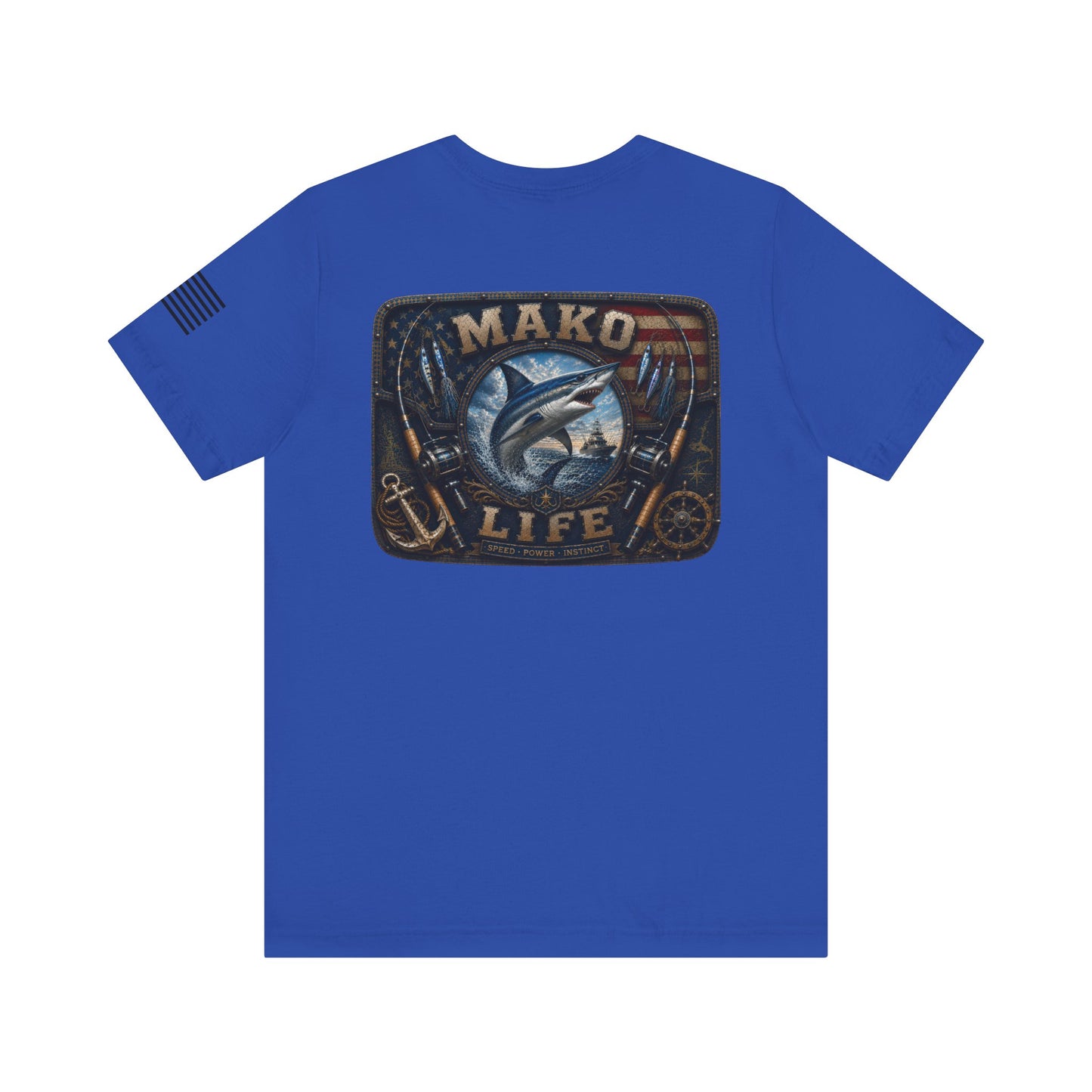 Mako Life Shark Fishing T-Shirt – WRAEVN OUTDOORS Offshore Angler Tee
