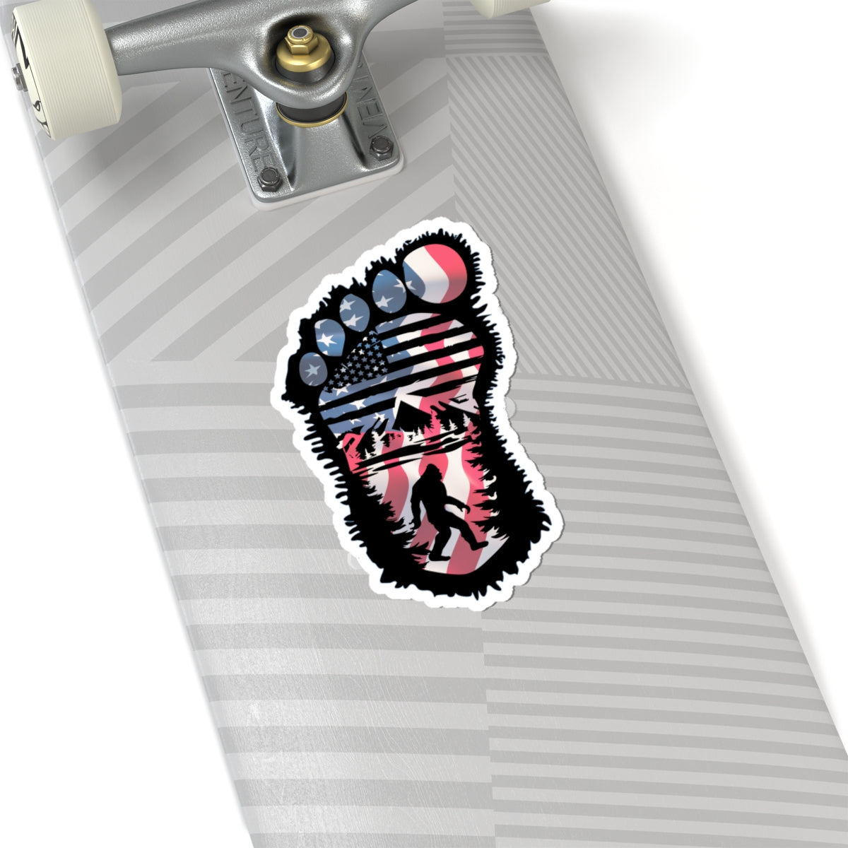 American BigFoot Patriot kiss-cut stickers