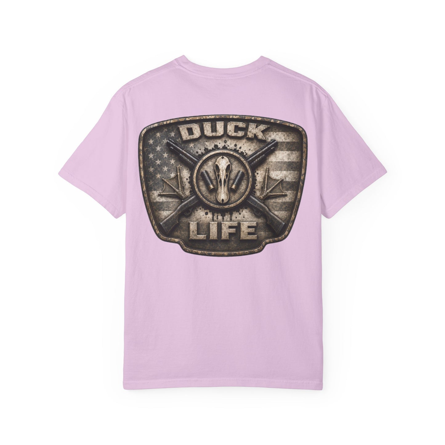 Duck Life Graphic T-Shirt — Vintage Buckle Back, Outdoor Hunting Tee