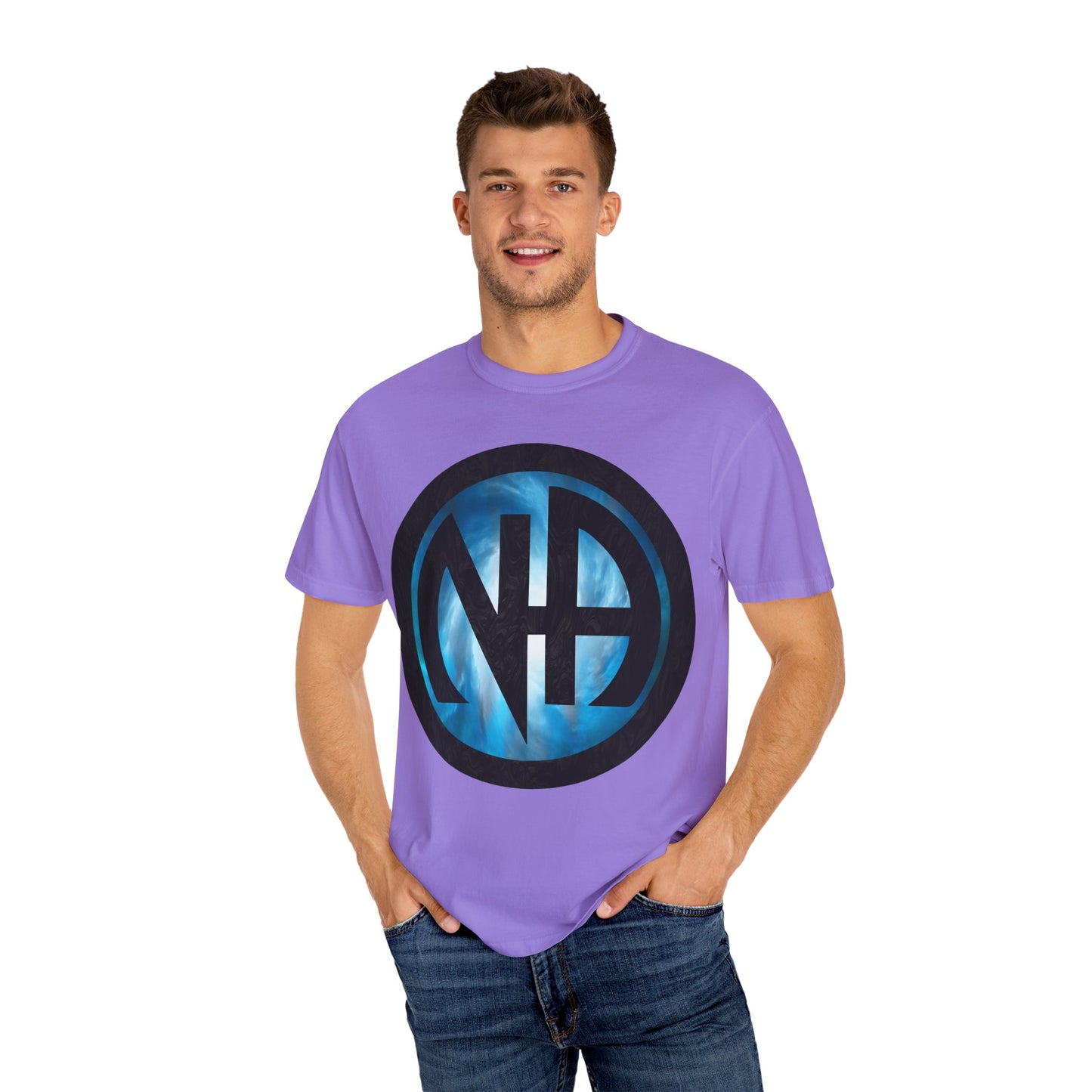 Narcotics Anonymous NA Logo – Cloud & Black Recovery Symbol Art T-Shirt, Recovery T-Shirt