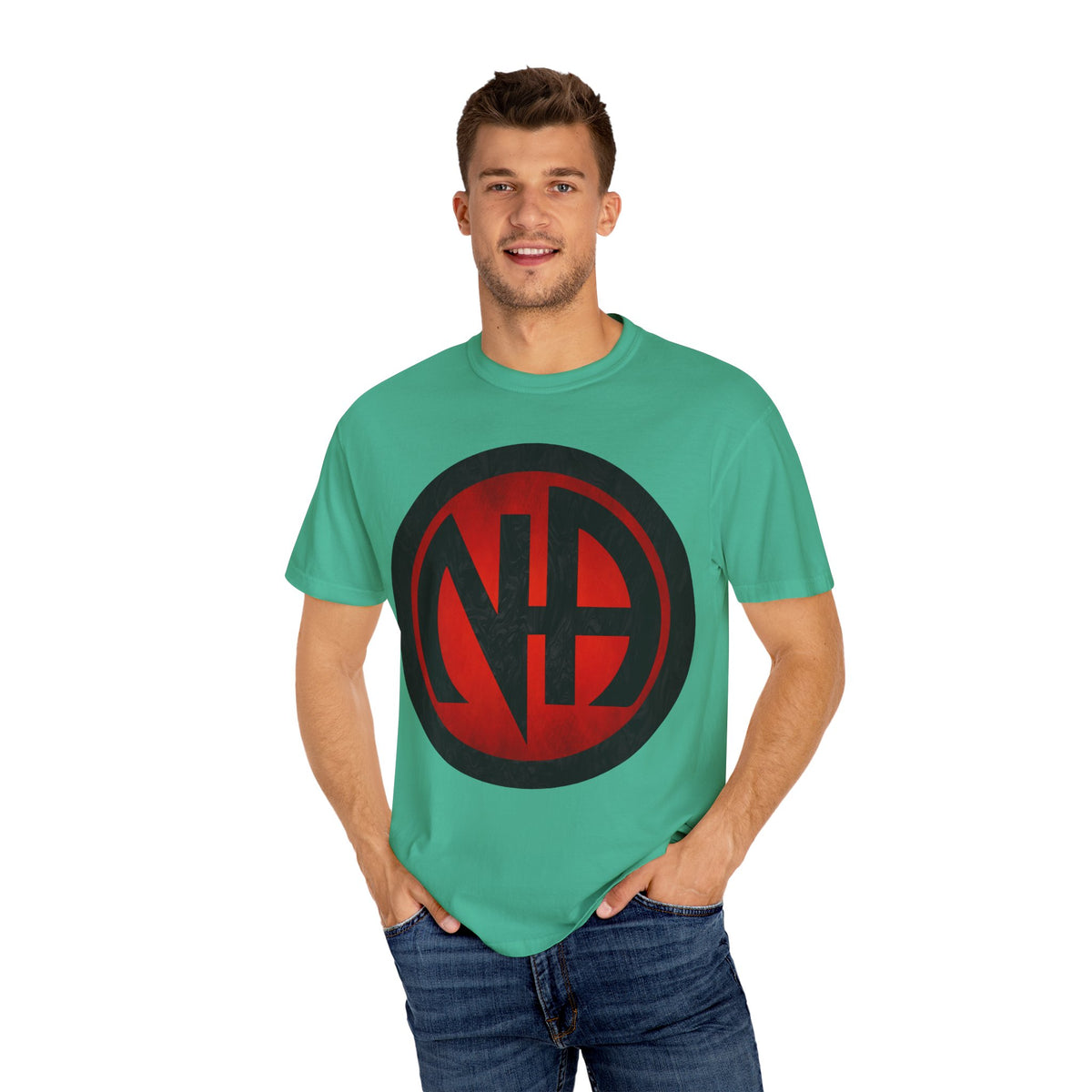Narcotics Anonymous NA Logo – Red & Black Recovery Symbol Art T-Shirt, Recovery T-Shirt