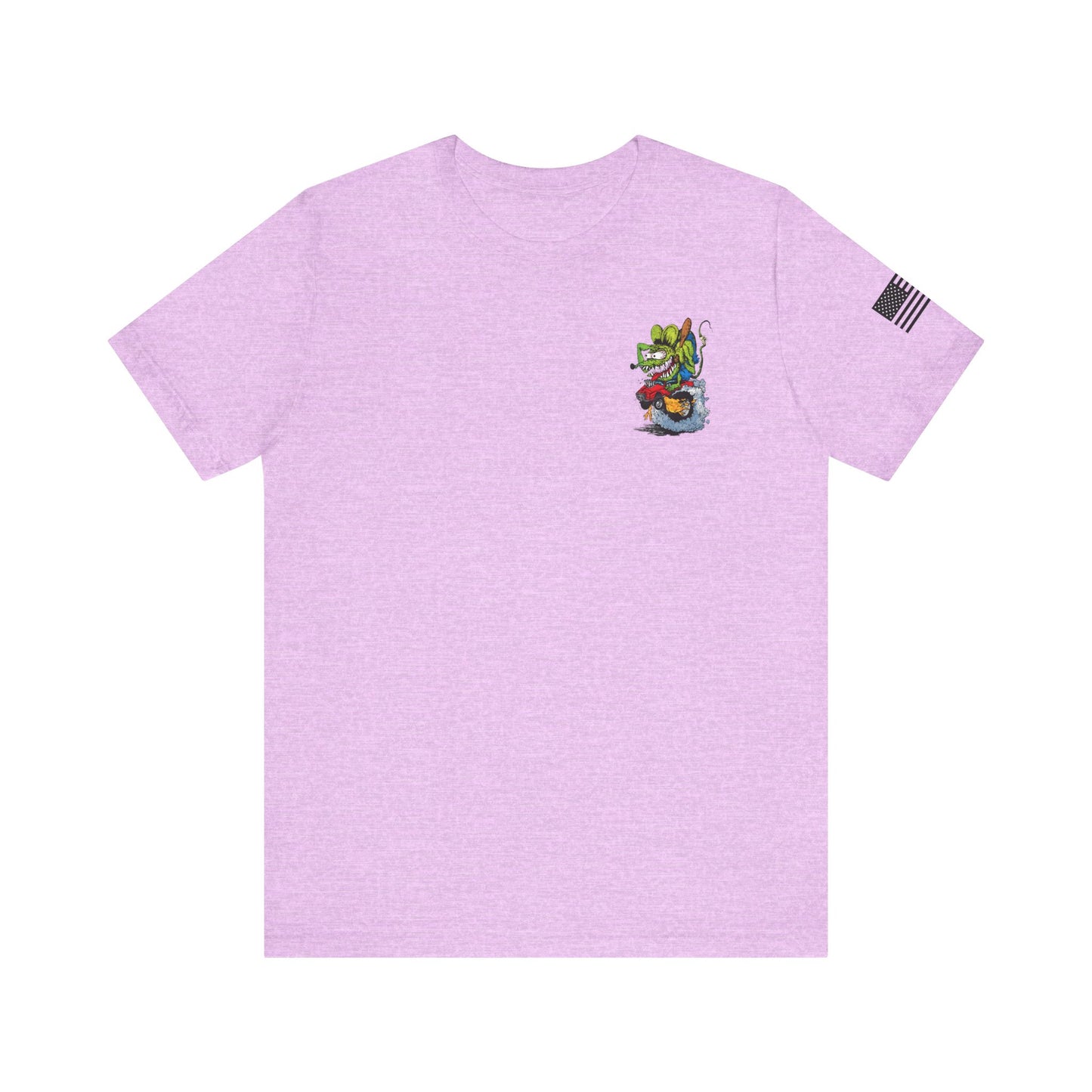 Rat Fink Monster Hot Rod Burnout – Wild Cartoon Drag Racer Tee