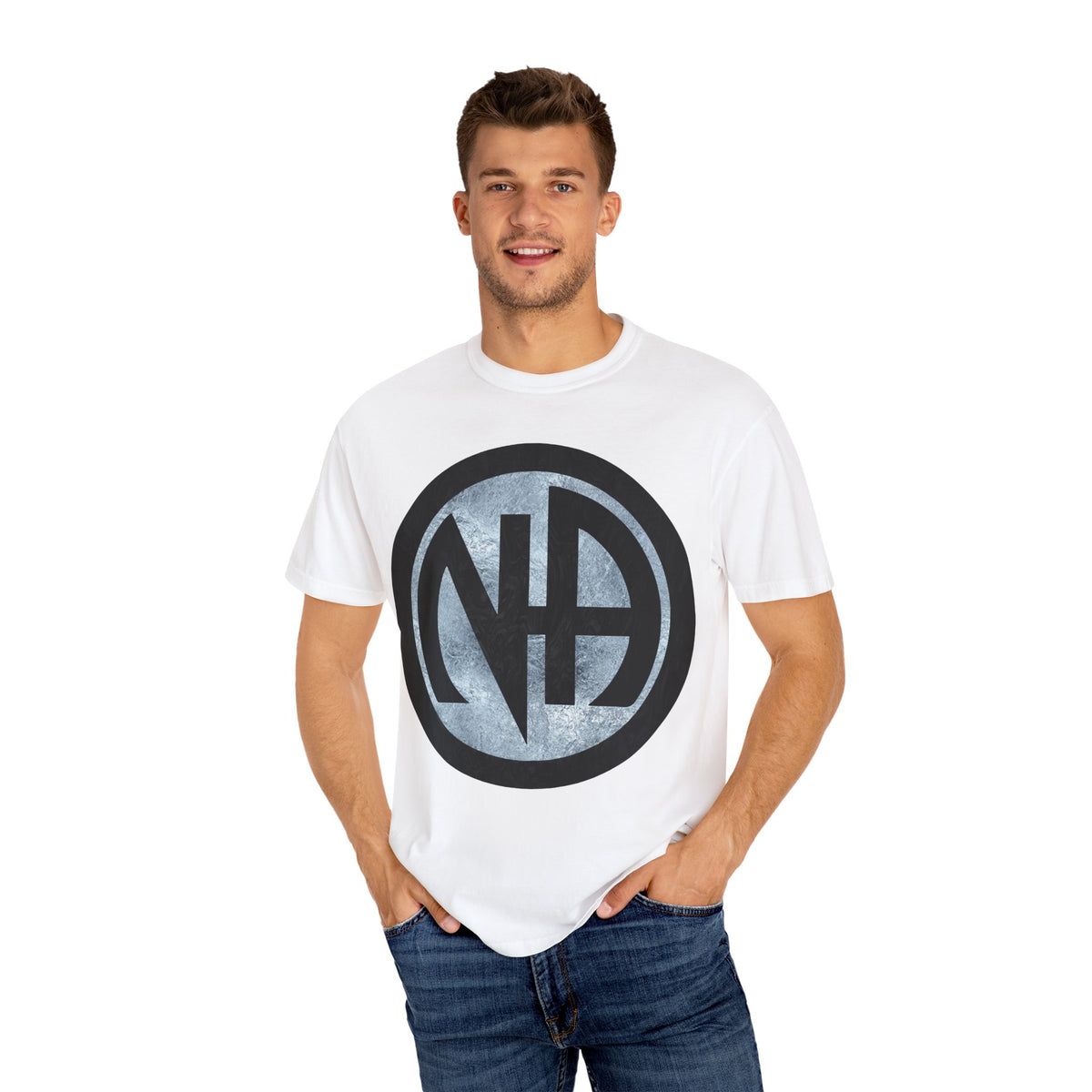 Narcotics Anonymous NA Logo – Green & Black Recovery Symbol Art T-Shirt, Recovery T-Shirt