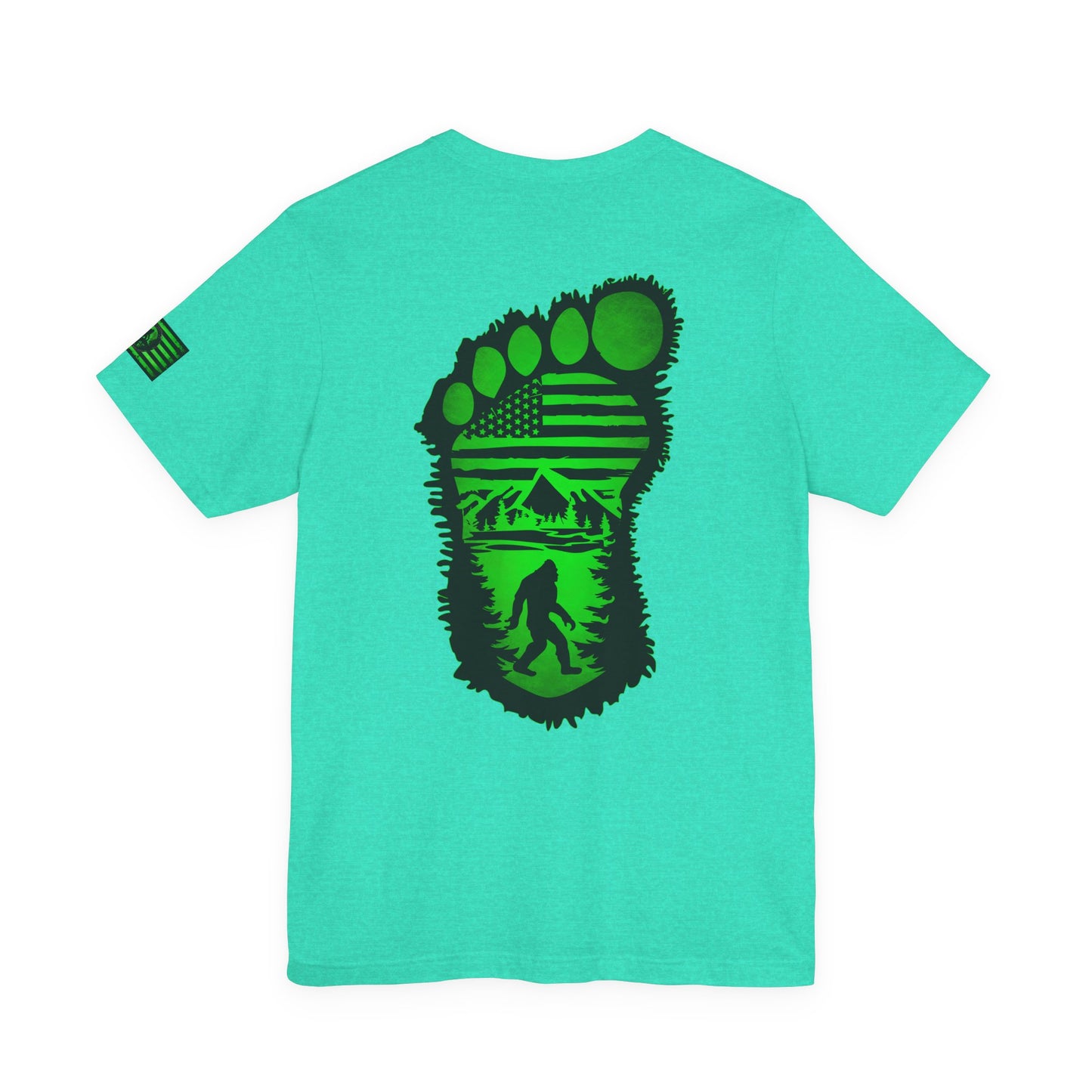 Bigfoot Adventure Tee, Unisex Graphic Tee, Nature Lovers Shirt, Hiking Outfit, Outdoor Exploration Clothing