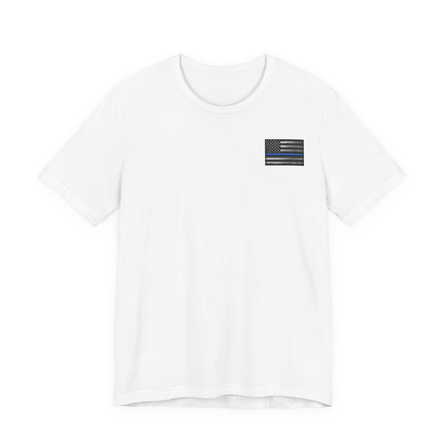 K9 Blue Line Paw Print Tee