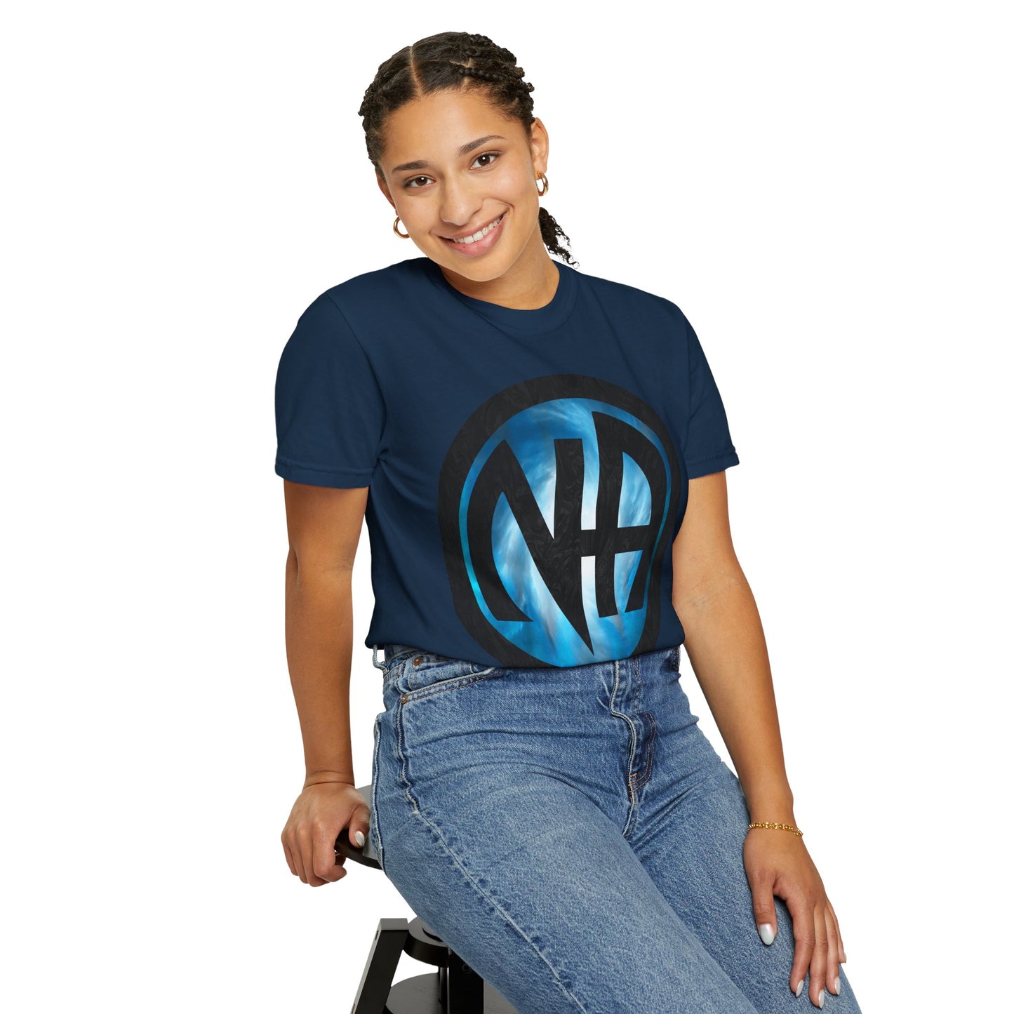 Narcotics Anonymous NA Logo – Cloud & Black Recovery Symbol Art T-Shirt, Recovery T-Shirt