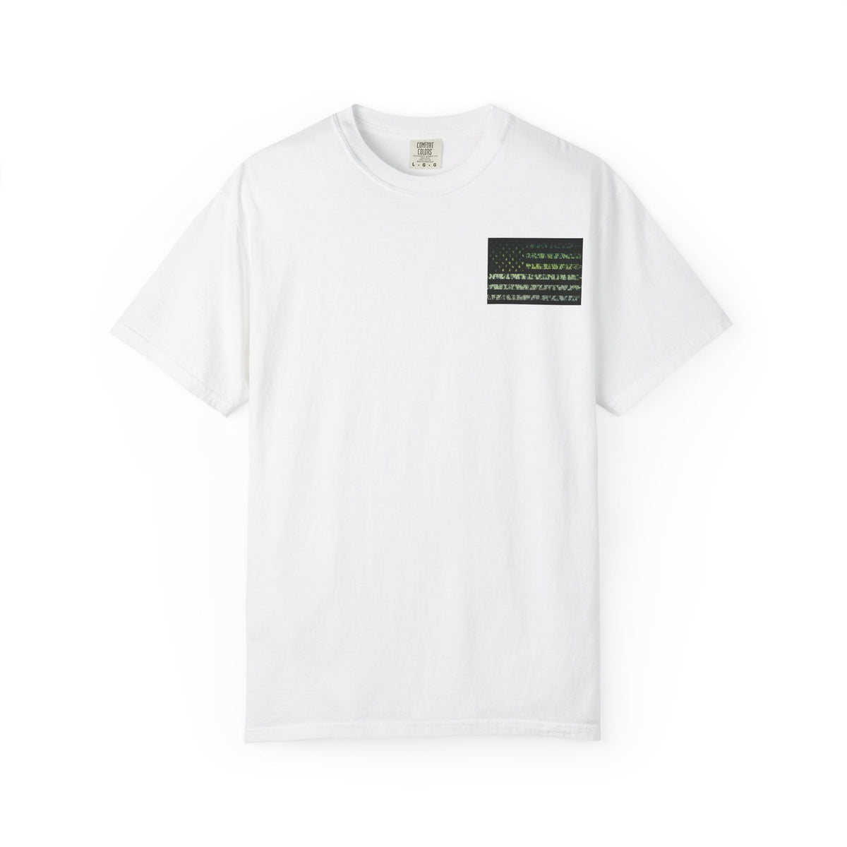 Crappie Life T-Shirt — Retro American Flag Crappie Fishing Tee
