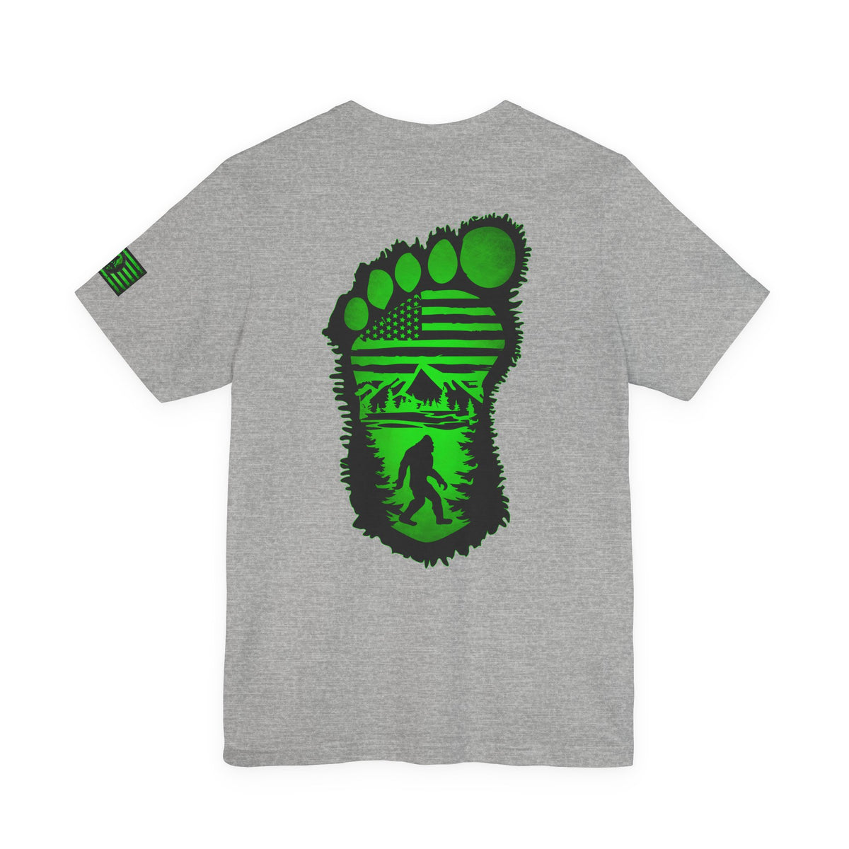 Bigfoot Adventure Tee, Unisex Graphic Tee, Nature Lovers Shirt, Hiking Outfit, Outdoor Exploration Clothing