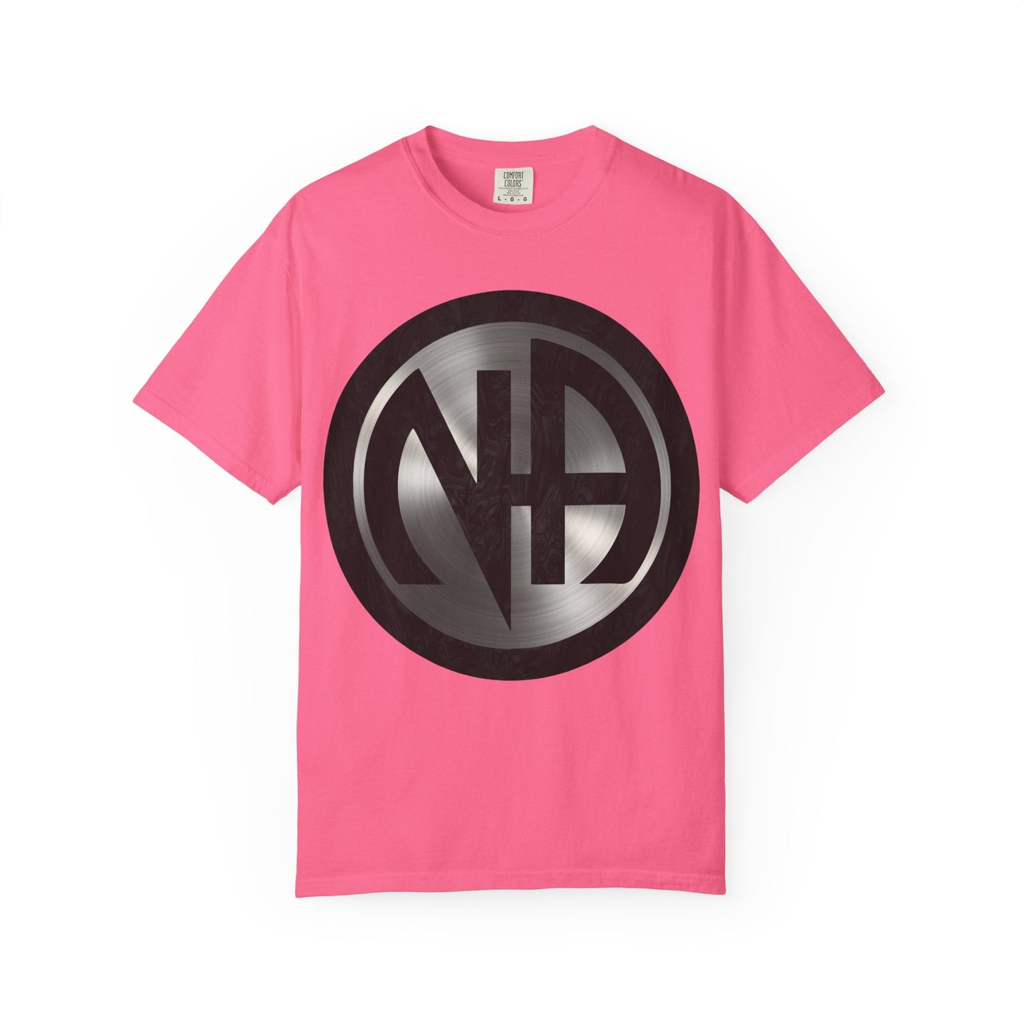 Narcotics Anonymous NA Logo – Metal & Black Recovery Symbol Art T-Shirt, Recovery T-Shirt