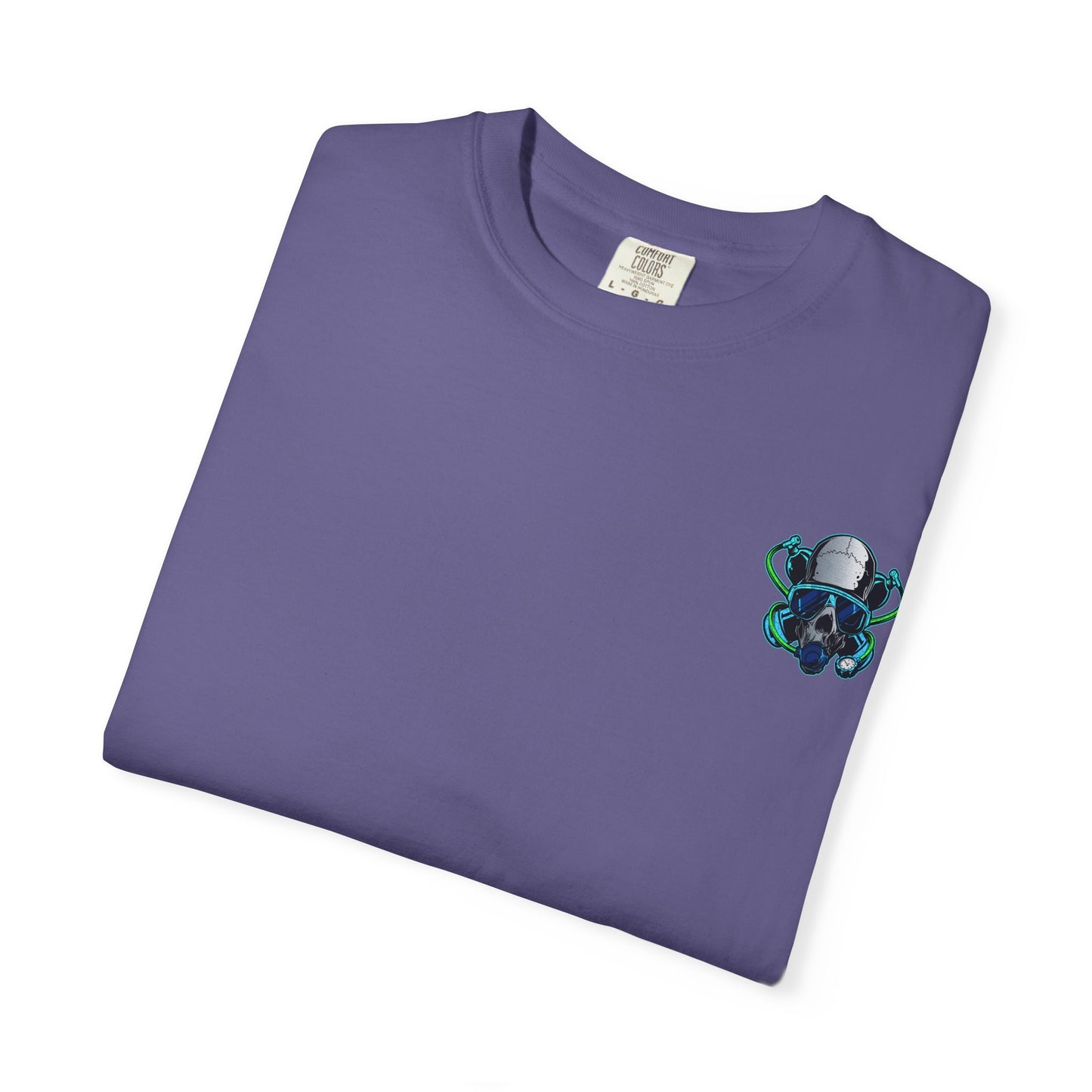 Scuba Skull Unisex T-shirt, Dive Flag Tee, Diving Shirt, Ocean Lover Gift, Beach Wear