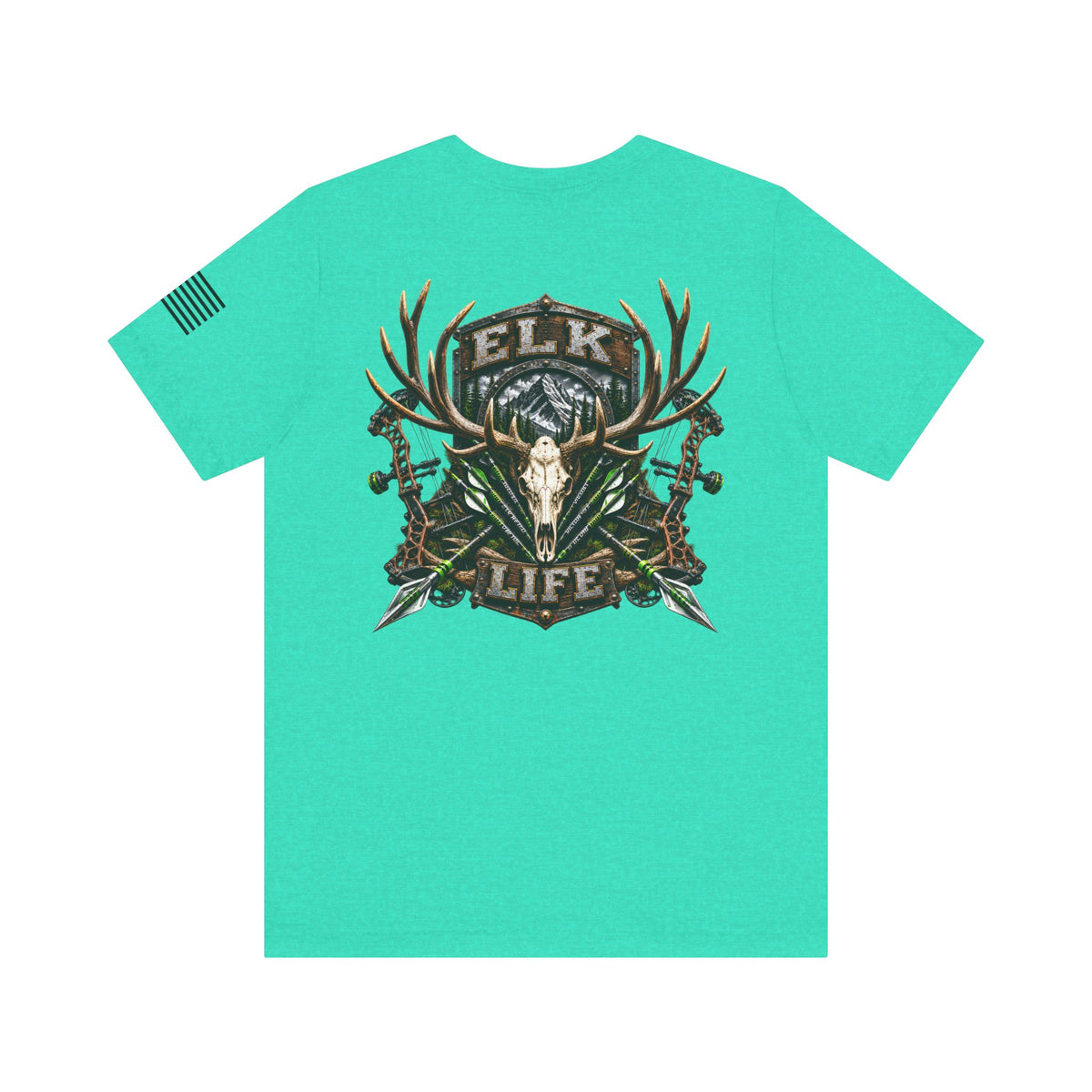 Elk Life Archery Hunting T-Shirt – WRAEVN OUTDOORS Elk Hunter Tee