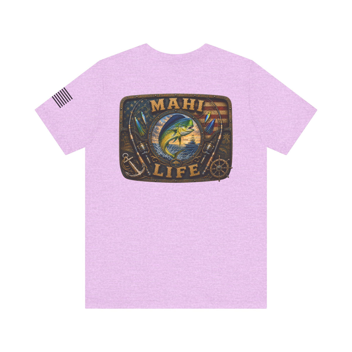 Mahi Life Mahi Mahi Fishing T-Shirt – WRAEVN OUTDOORS Offshore Angler Tee