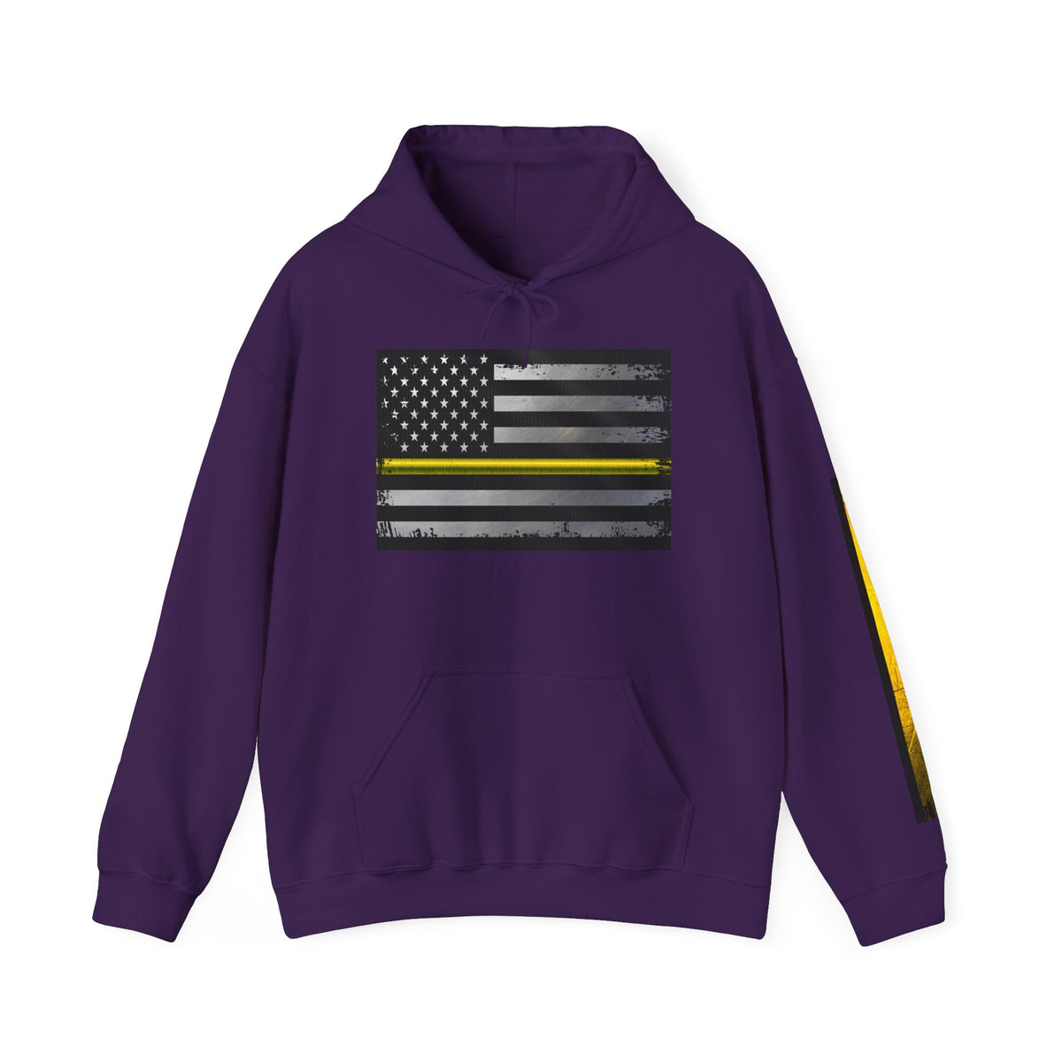 911 Dispatch Thin Yellow Line Hoodie - Dispatcher Support, Police Dispatcher Sweatshirt, Emergency Dispatcher Gift, First