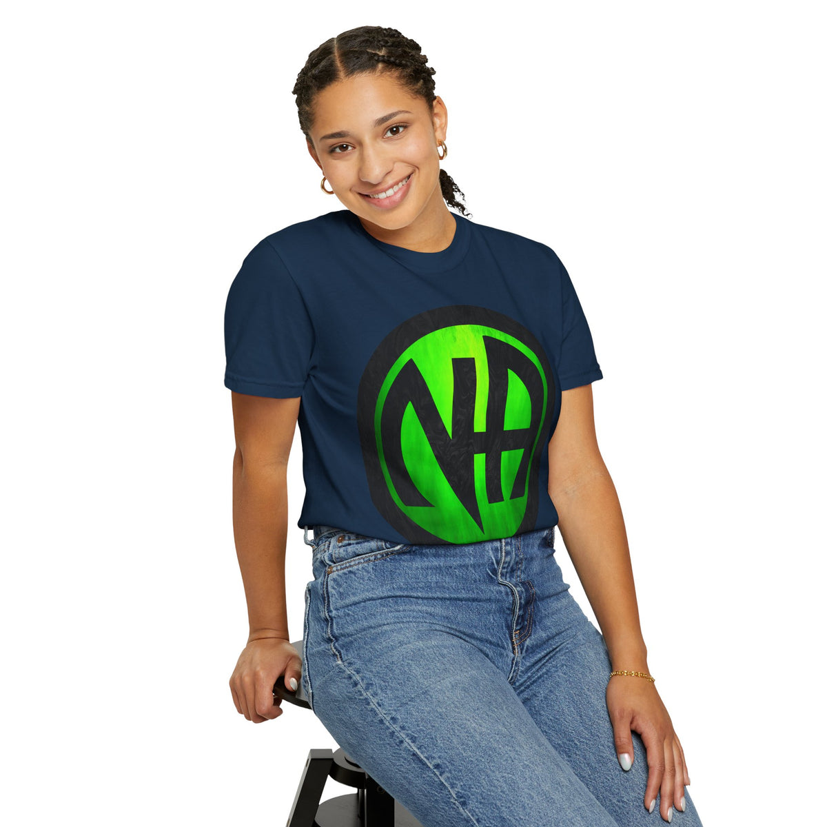 Narcotics Anonymous NA Logo – Green & Black Recovery Symbol Art T-Shirt, Recovery T-Shirt
