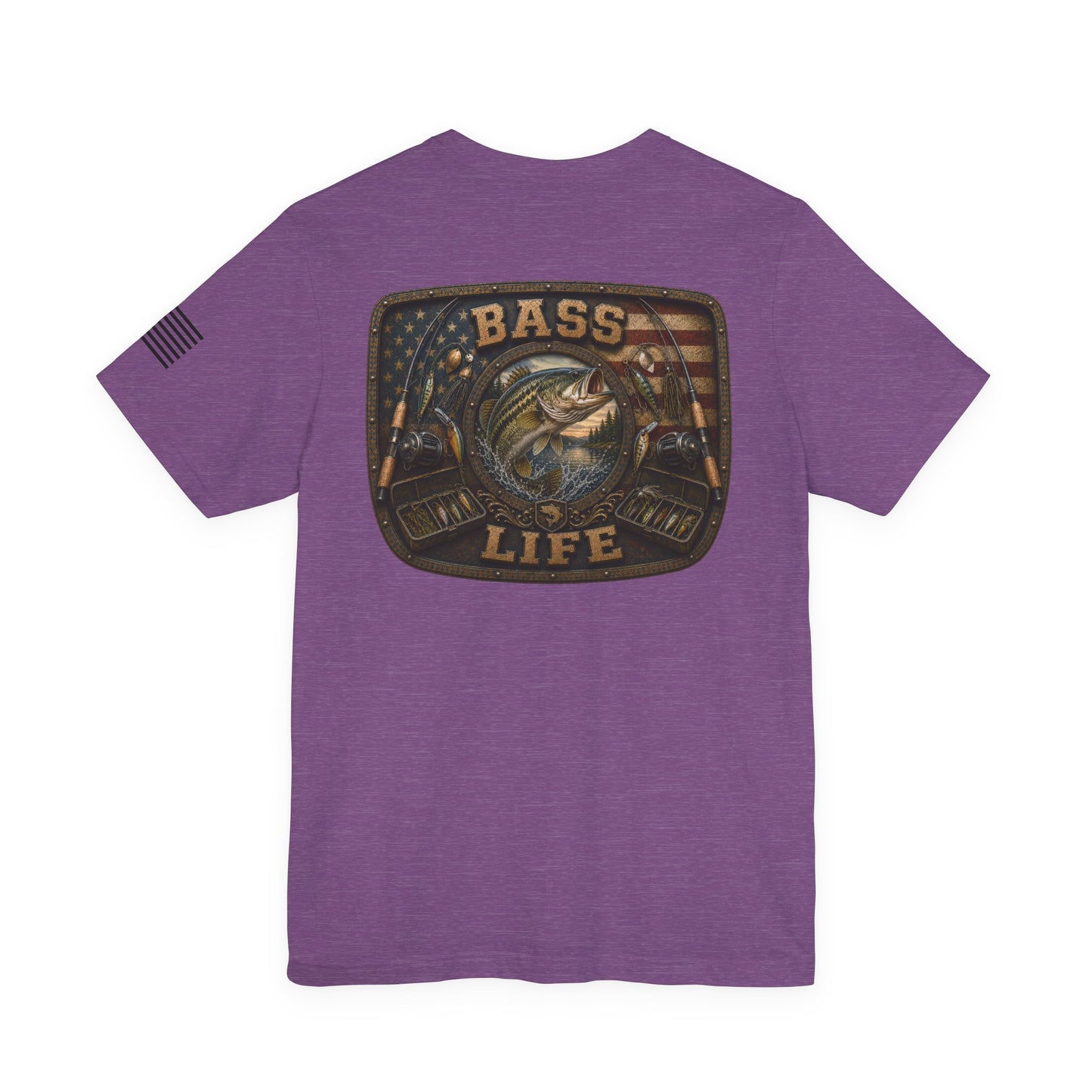 Bass Life Largemouth Bass Fishing T-Shirt – WRAEVN OUTDOORS Angler Tee