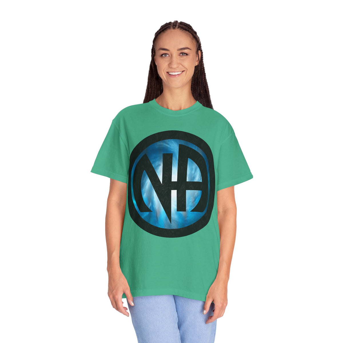 Narcotics Anonymous NA Logo – Cloud & Black Recovery Symbol Art T-Shirt, Recovery T-Shirt