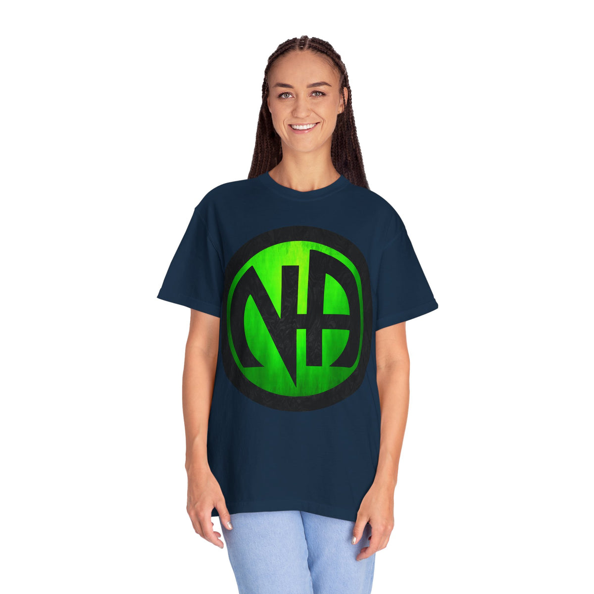 Narcotics Anonymous NA Logo – Green & Black Recovery Symbol Art T-Shirt, Recovery T-Shirt