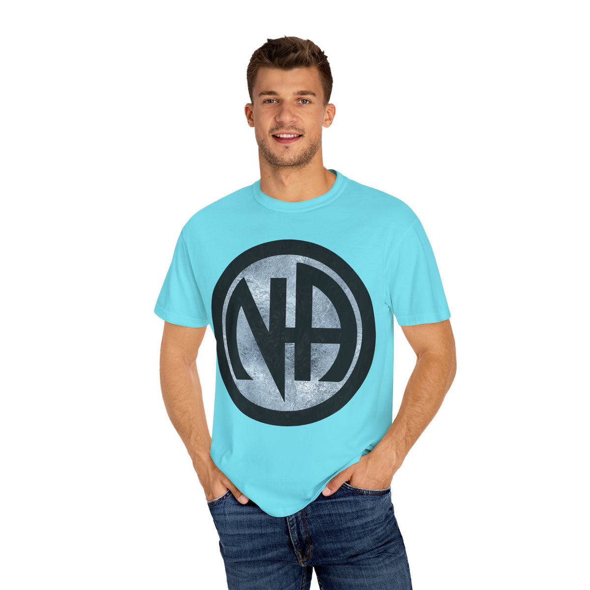 Narcotics Anonymous NA Logo – Green & Black Recovery Symbol Art T-Shirt, Recovery T-Shirt