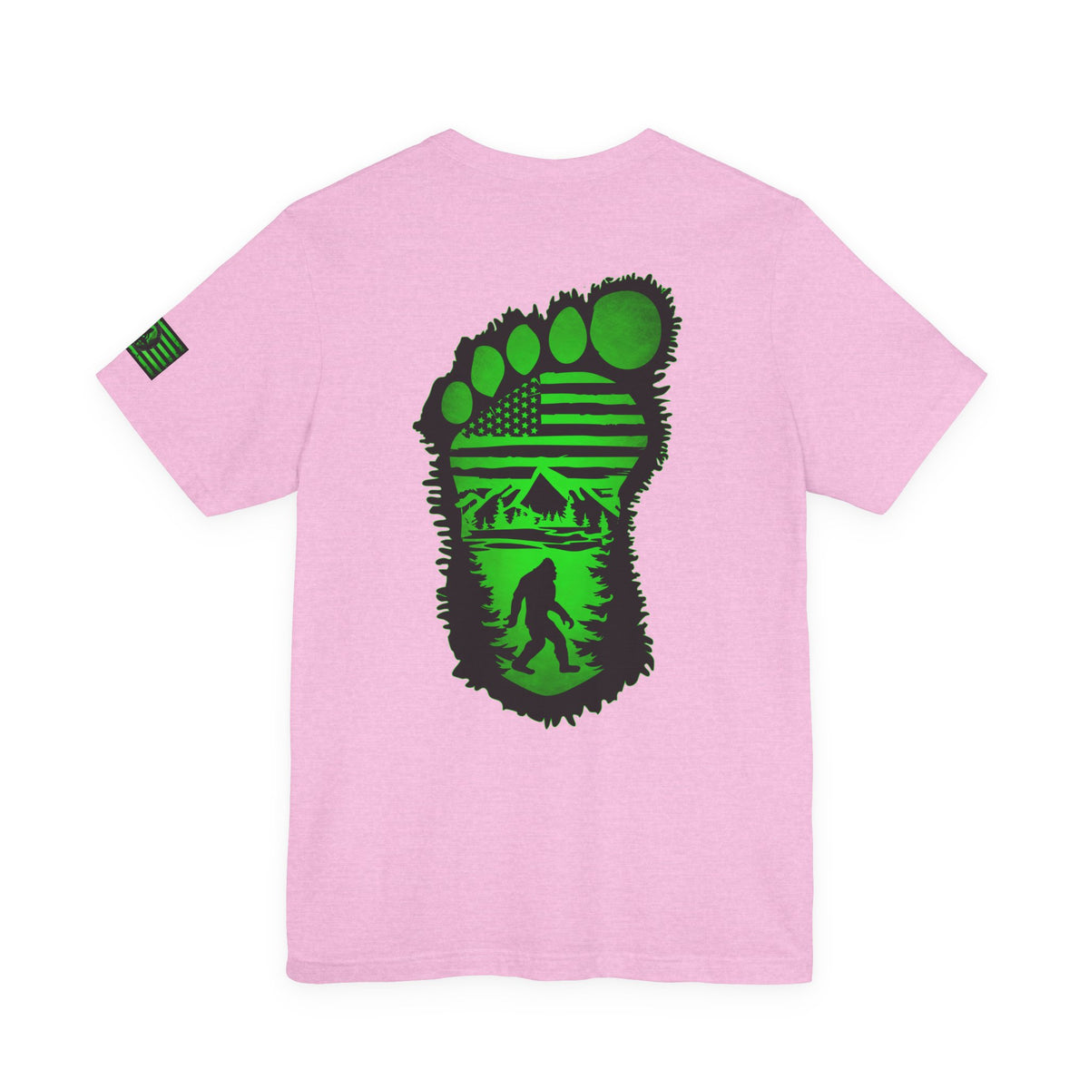 Bigfoot Adventure Tee, Unisex Graphic Tee, Nature Lovers Shirt, Hiking Outfit, Outdoor Exploration Clothing