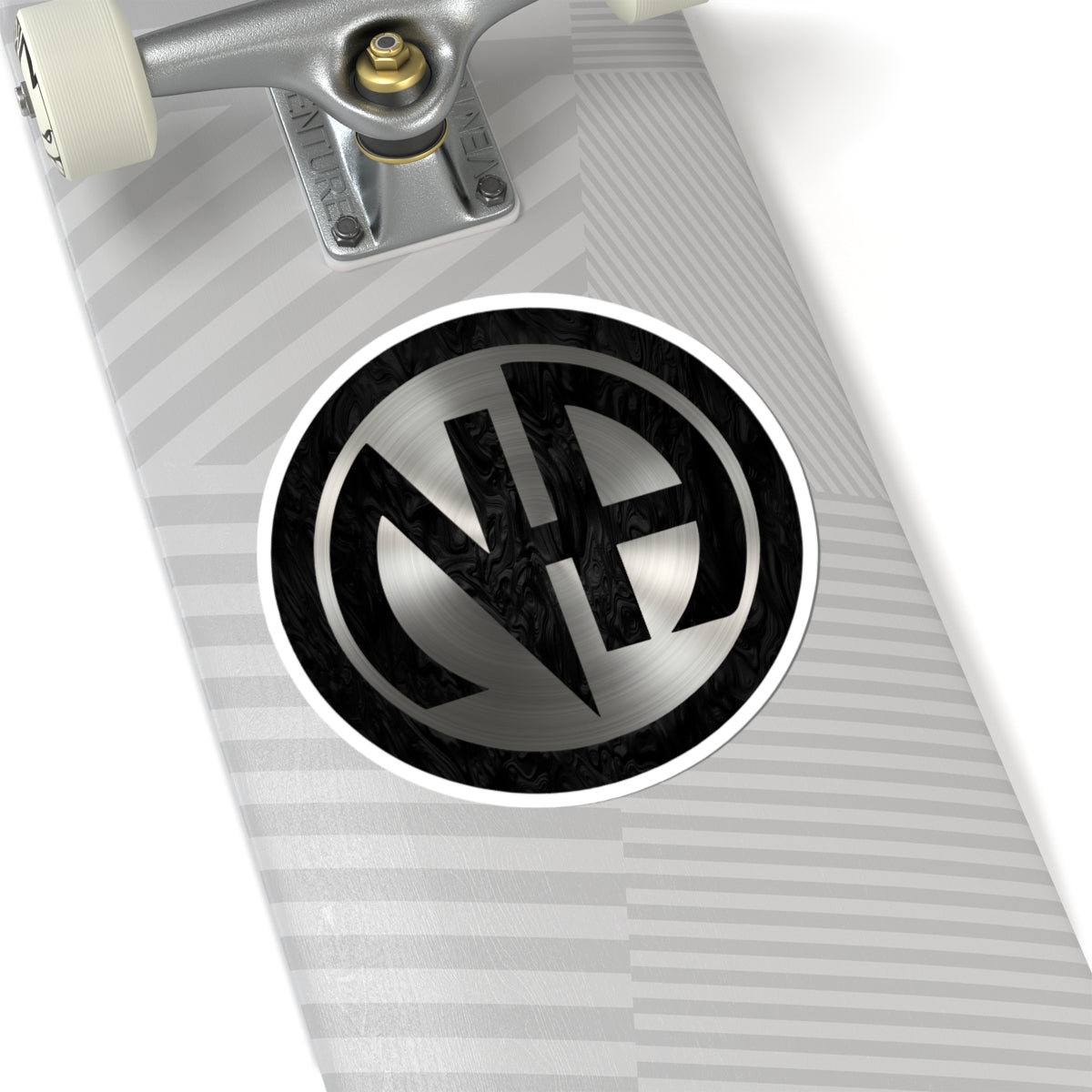 Metal Narcotics Anonymous Symbol Sticker – Bold Recovery Support ArtKiss-Cut Stickers