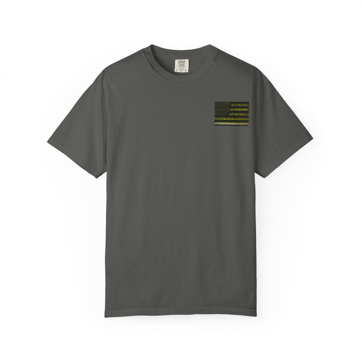 Bass Life T-Shirt — Retro American Flag Bass Fishing Tee