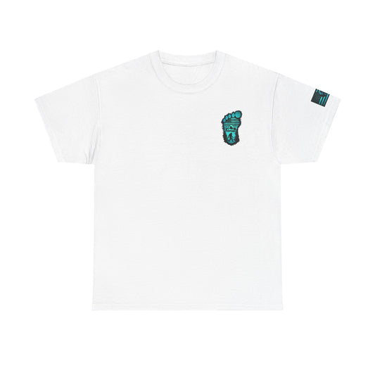 Bigfoot Adventure Unisex Heavy Cotton Tee – Perfect for Outdoorsy Souls, Nature Lovers, Hiking, Camping, Gifts