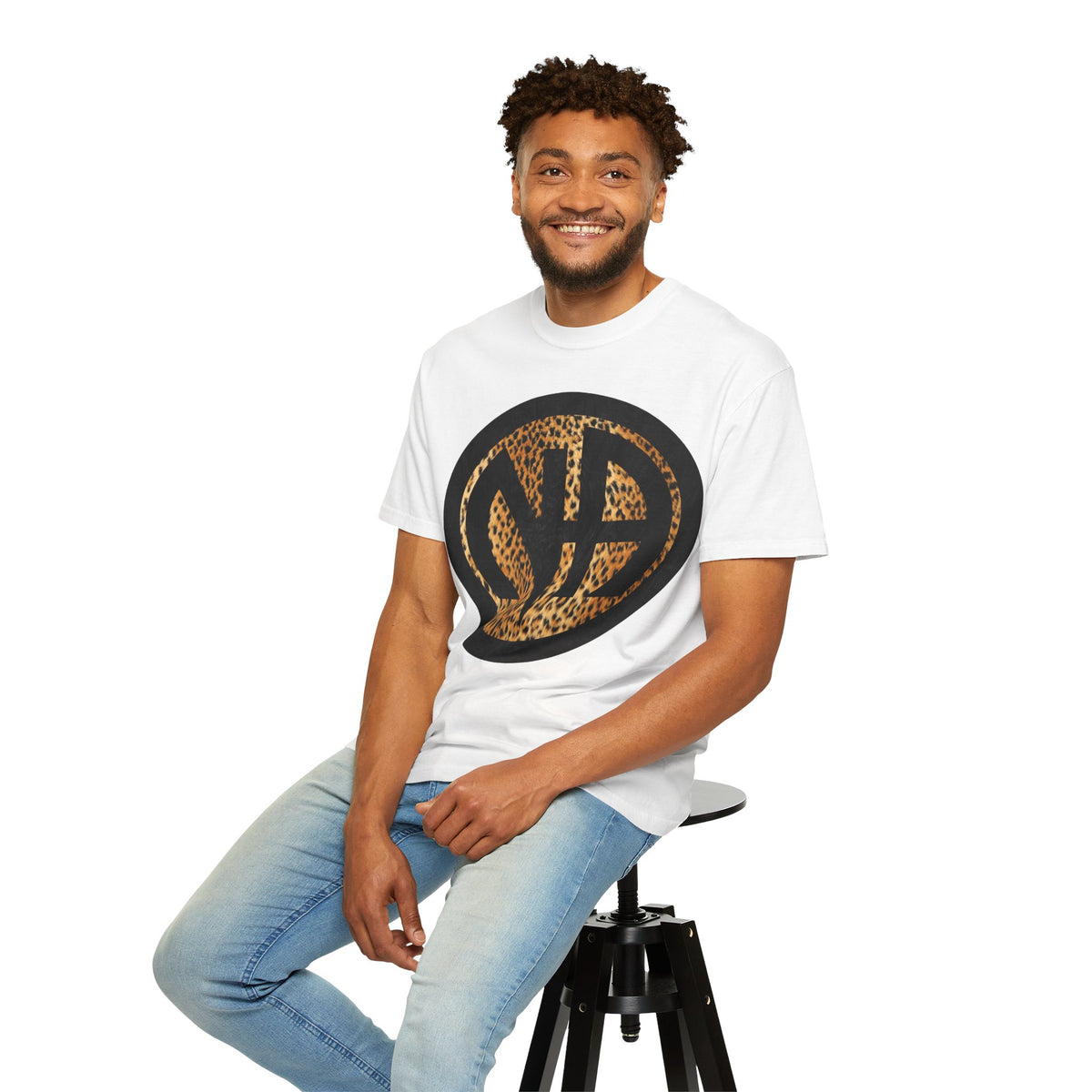 Narcotics Anonymous NA Logo – Leopard Print Recovery Symbol Art T-Shirt, Recovery T-Shirt