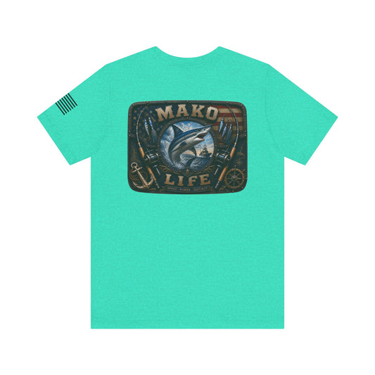 Mako Life Shark Fishing T-Shirt – WRAEVN OUTDOORS Offshore Angler Tee
