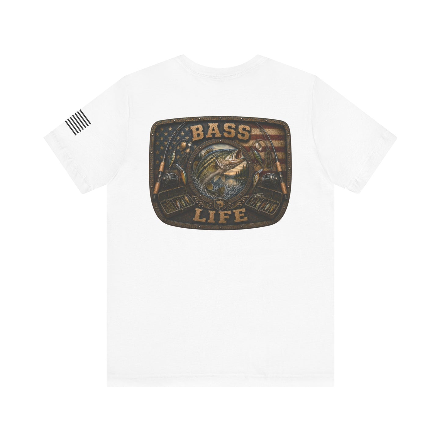 Bass Life Largemouth Bass Fishing T-Shirt – WRAEVN OUTDOORS Angler Tee