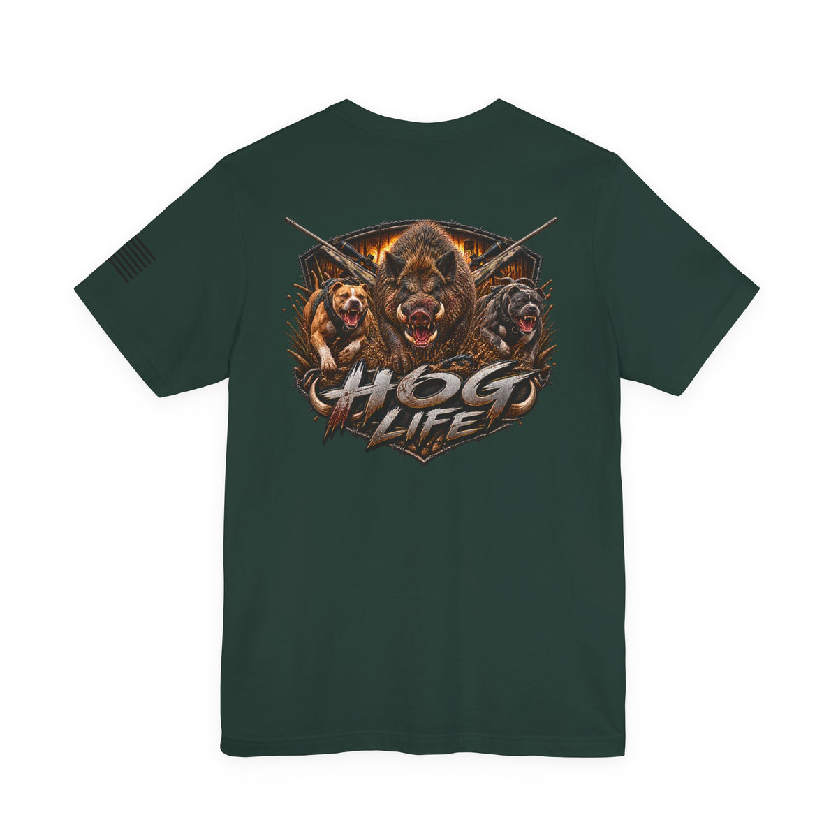 Hog Life Wild Boar Hunting T-Shirt – WRAEVN OUTDOORS Hog Hunter Tee