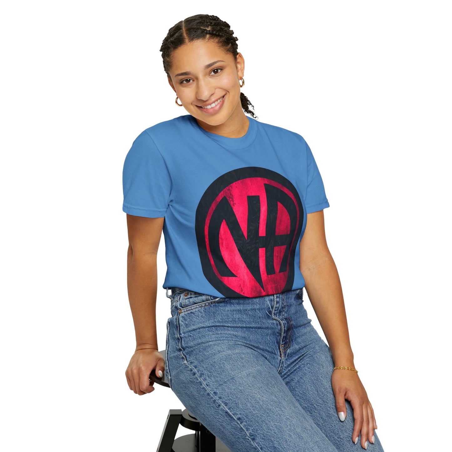 Narcotics Anonymous NA Logo – Grunge Pink & Black Recovery Symbol Art T-Shirt, Recovery T-Shirt