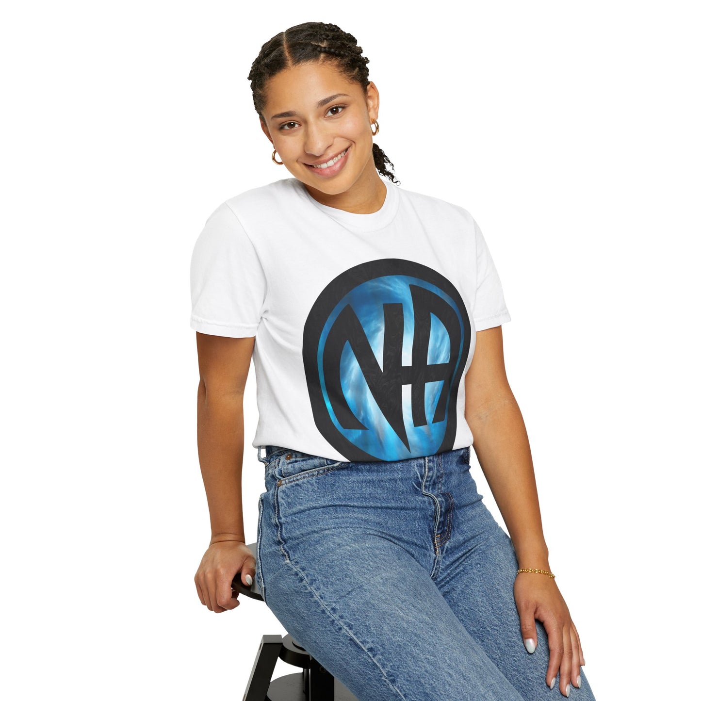 Narcotics Anonymous NA Logo – Cloud & Black Recovery Symbol Art T-Shirt, Recovery T-Shirt