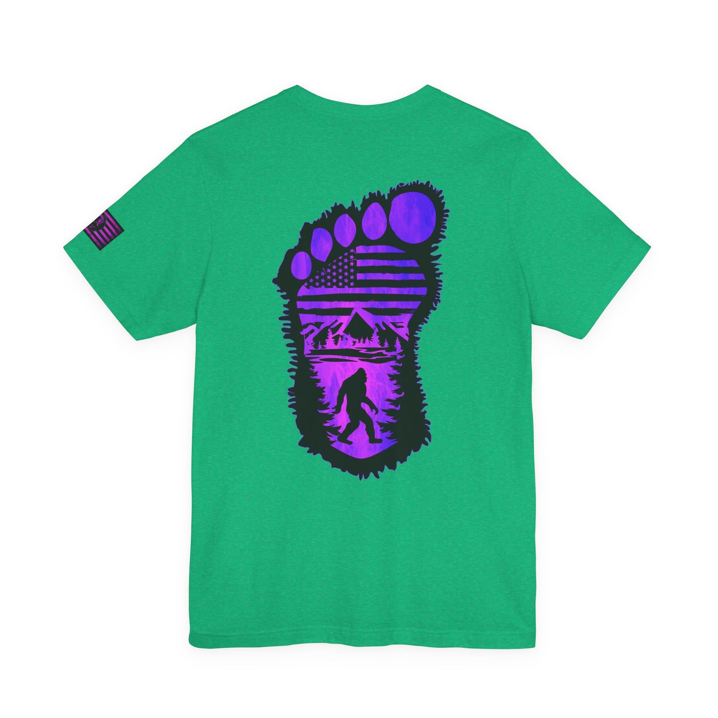Bigfoot Adventure Unisex Tee, Retro Graphic Shirt, Nature Lover Gift, Camping Shirt, Outdoorsy Apparel, Summer Style